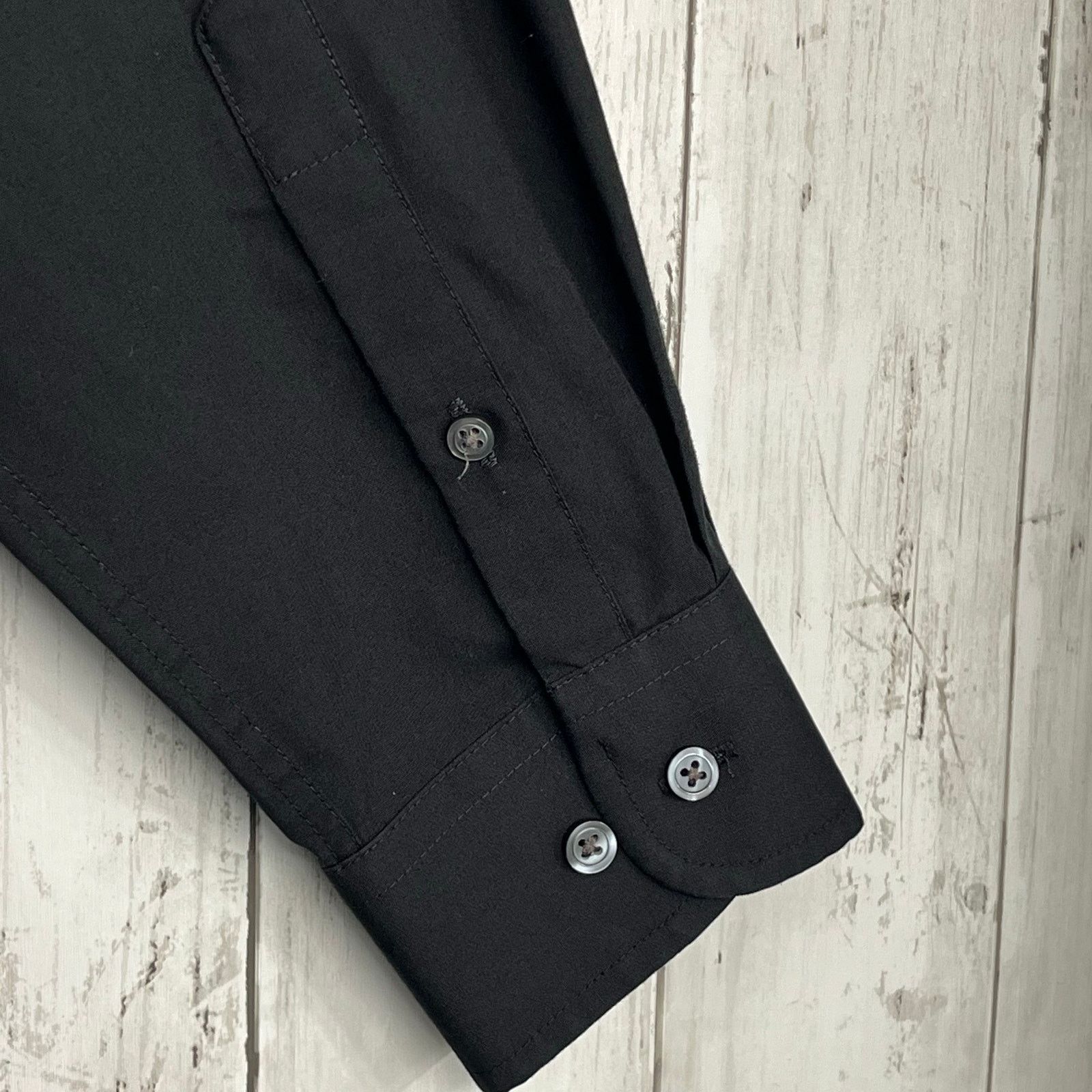 Croft & Barrow Croft & Barrow Broadcloth Long Sleeve Button Up Dress Shirt Size US L / EU 52-54 / 3 - 6 Thumbnail