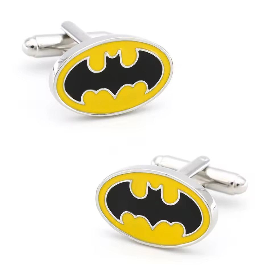 Other Superheroes Design Bat Cufflinks Size ONE SIZE - 1 Thumbnail