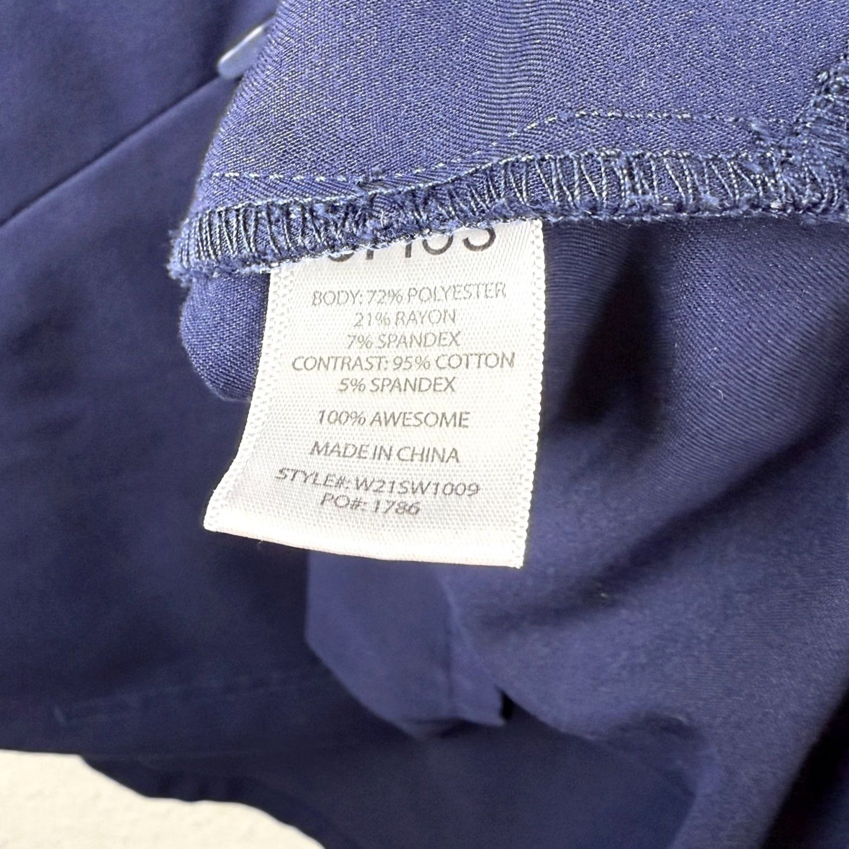 Vintage FIGS Scrub Top Men Navy Three-Pocket Leon S Size S Size US S / EU 44-46 / 1 - 4 Thumbnail