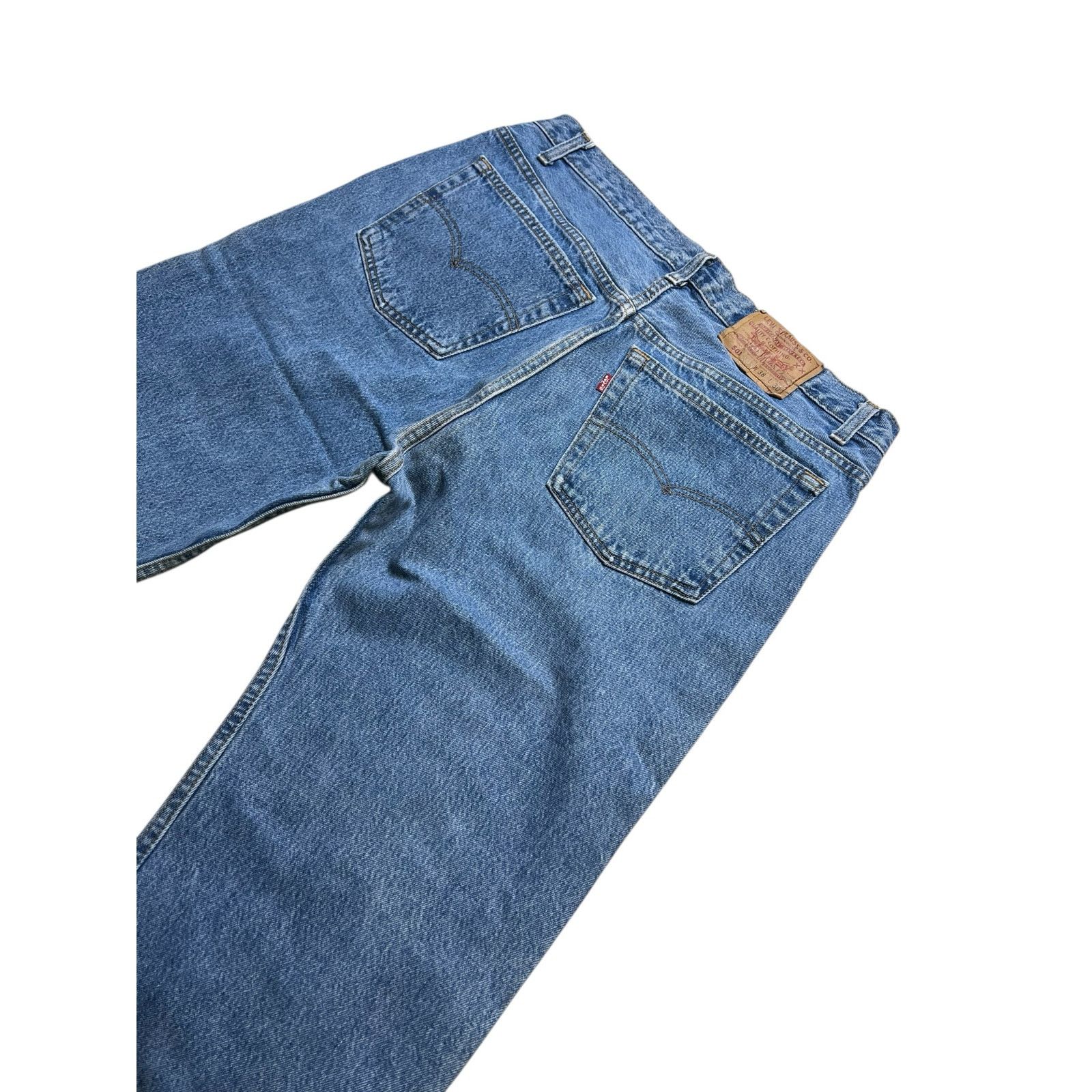 Levi's Levi’s 501 Jeans USA Vintage 90s Button Fly Denim 35x29 Size US 38 / EU 54 - 11 Thumbnail