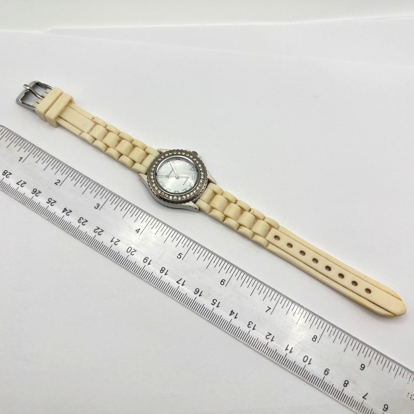 Geneva Silver Crystal Geneva Watch Size ONE SIZE - 3 Thumbnail