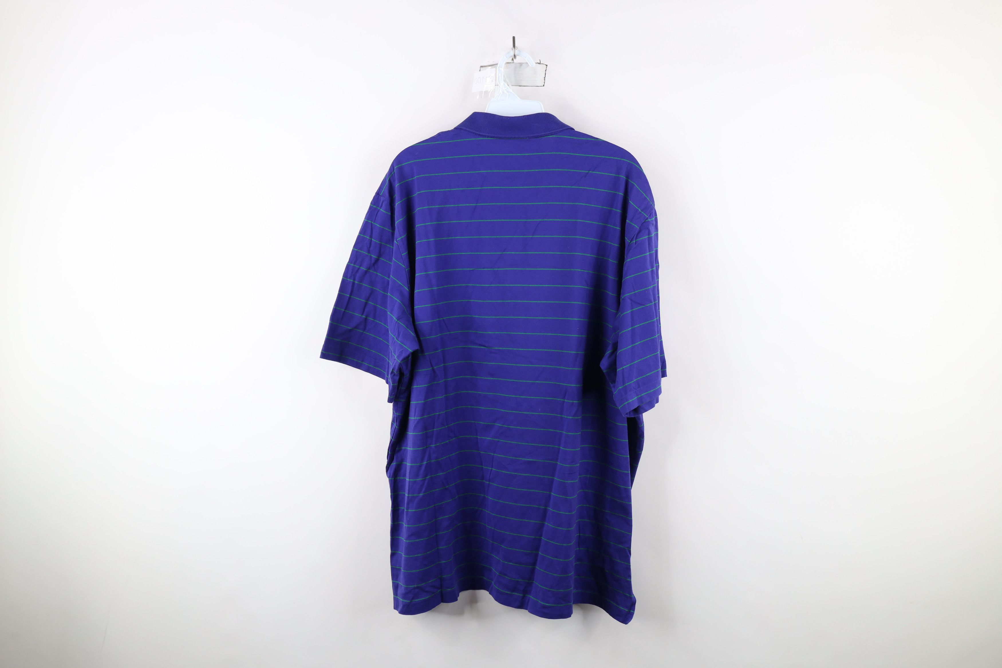 Ralph Lauren × Vintage Vintage Polo Golf Ralph Lauren Cotton Striped Polo Shirt Size US L / EU 52-54 / 3 - 5 Thumbnail