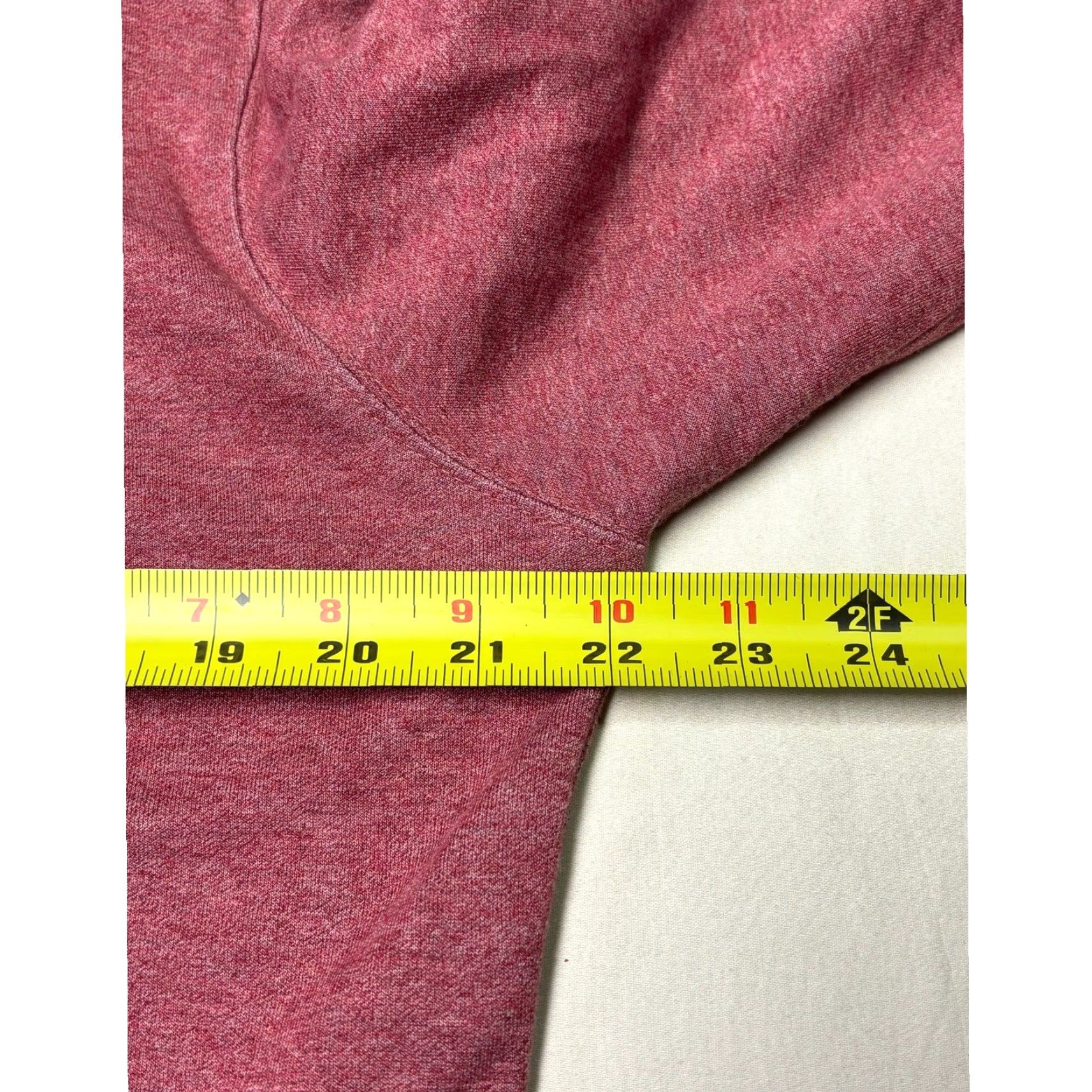 johnnie-O Johnnie-O Santa Monica Quarter Zip Pullover Sweater Heather Red Medium Cotton Size US M / EU 48-50 / 2 - 6 Thumbnail