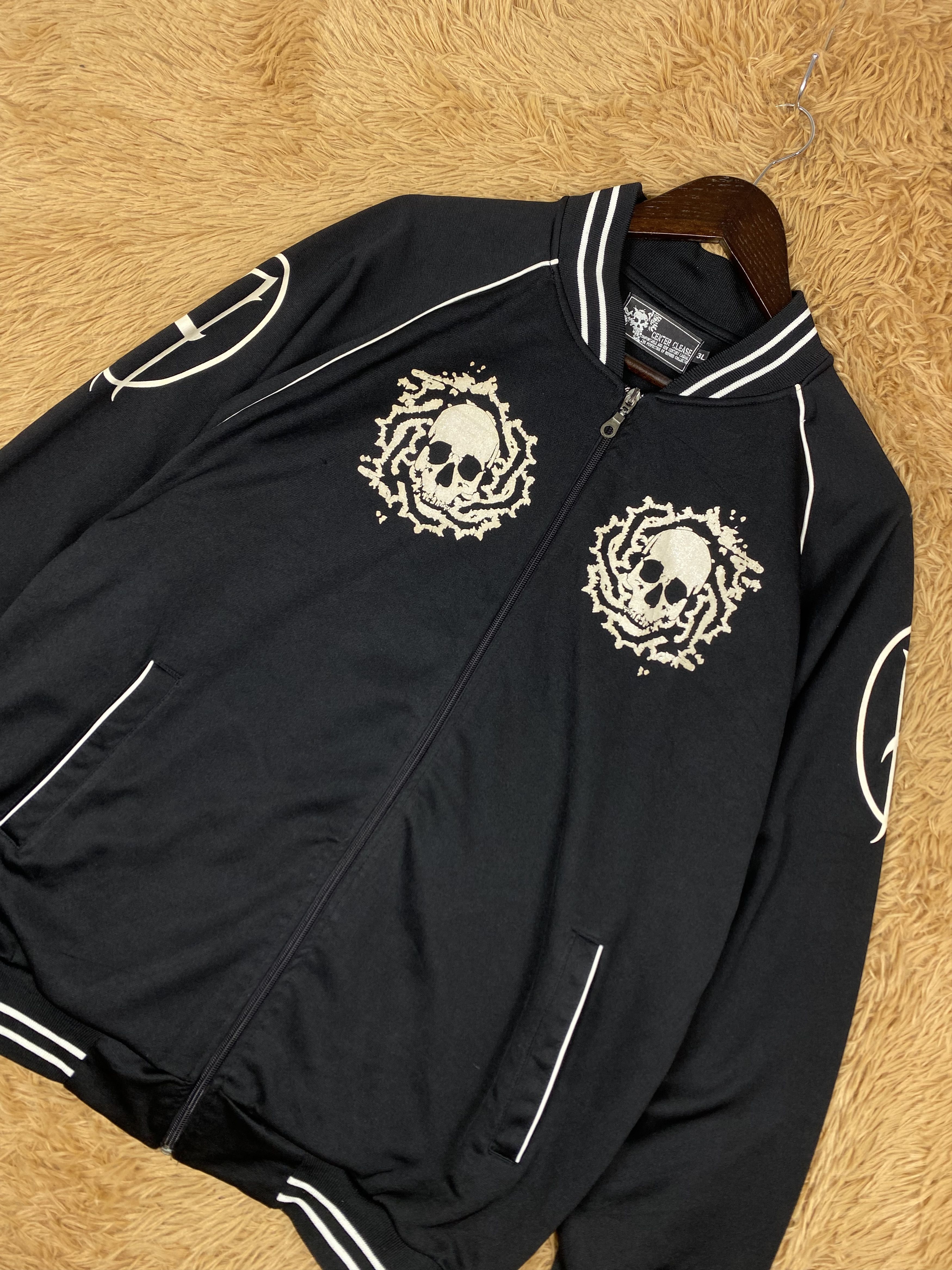 Vintage Vintage Center Clease Zip Up Sweaters DJ0885 Size US L / EU 52-54 / 3 - 3 Thumbnail