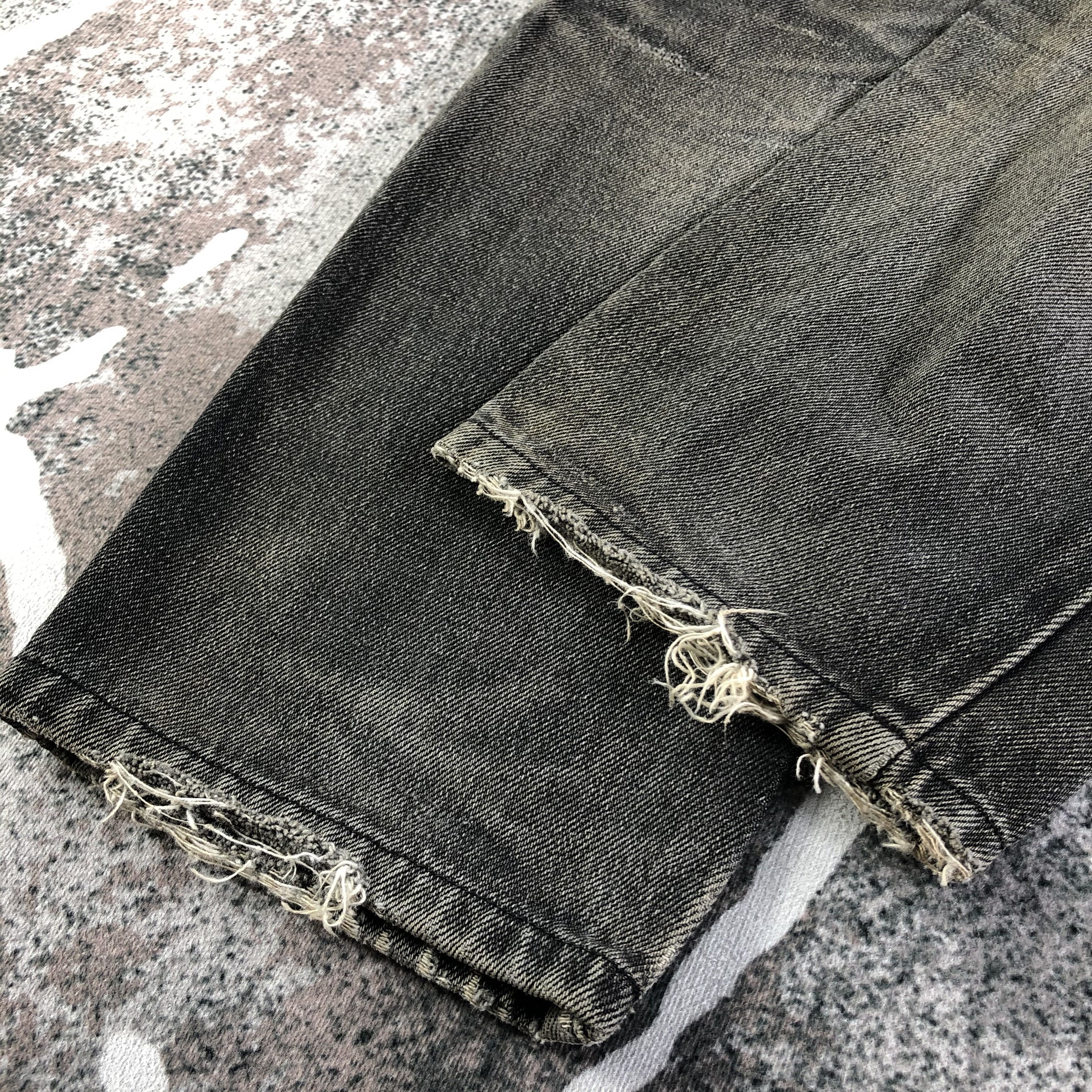 Edwin Vintage Edwin Jeans Faded Black Denim KJ2527 Size US 27 - 6 Thumbnail