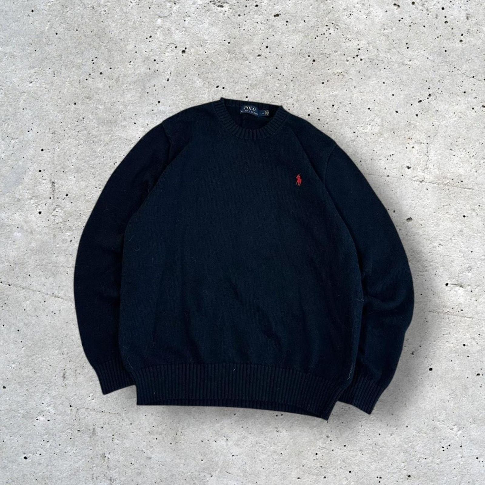 Polo Ralph Lauren × Vintage Polo Ralph Lauren Knit Sweater Size US L / EU 52-54 / 3 - 1 Thumbnail