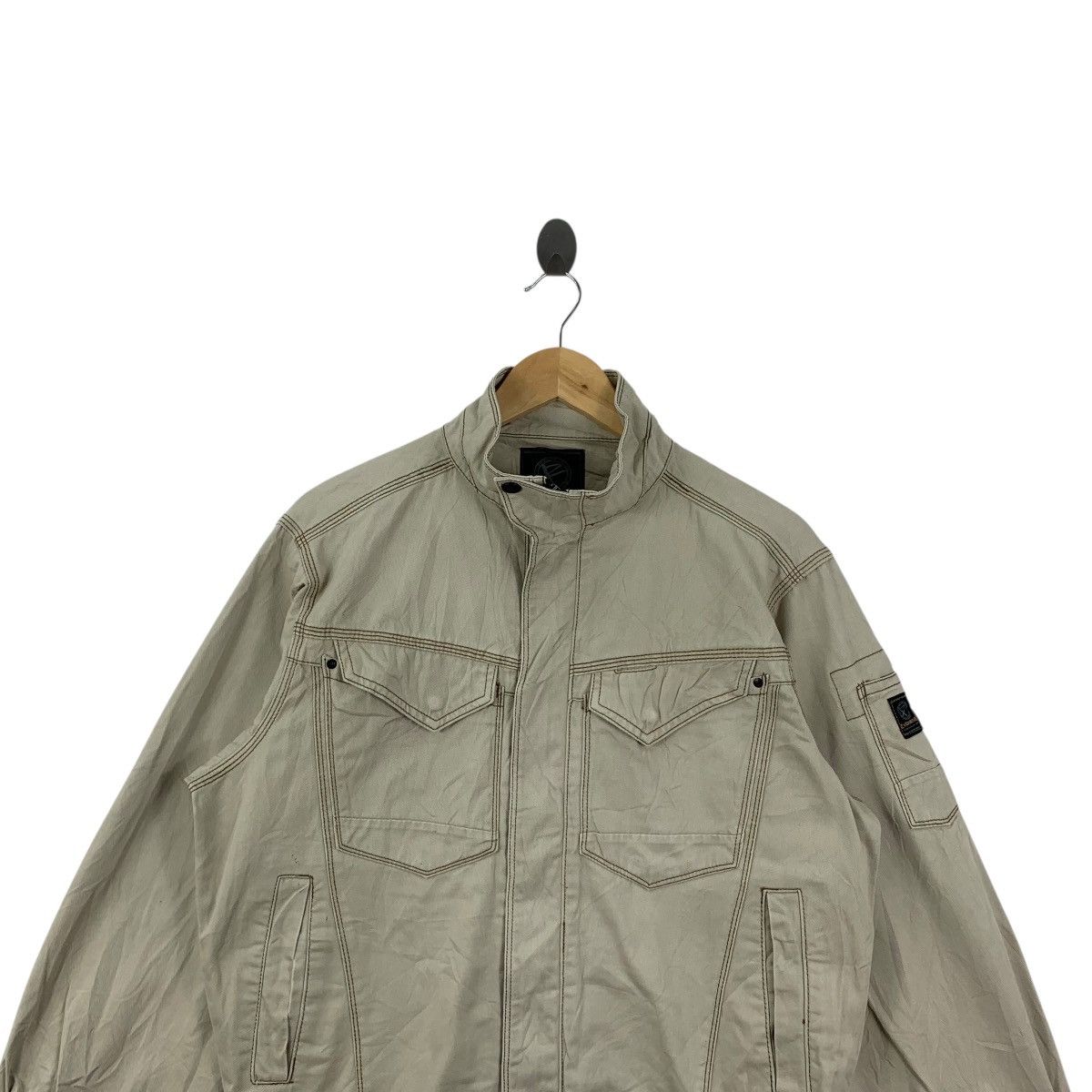 Other EVENRIVER JAPAN WORKWEAR Denim Jeans Jacket Windbreaker Size US L / EU 52-54 / 3 - 2 Thumbnail