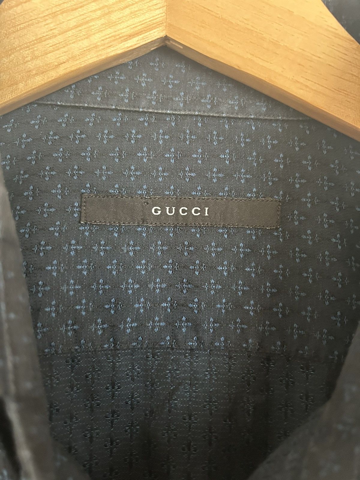 Gucci Vintage Gucci shirt button up Size US M / EU 48-50 / 2 - 4 Thumbnail