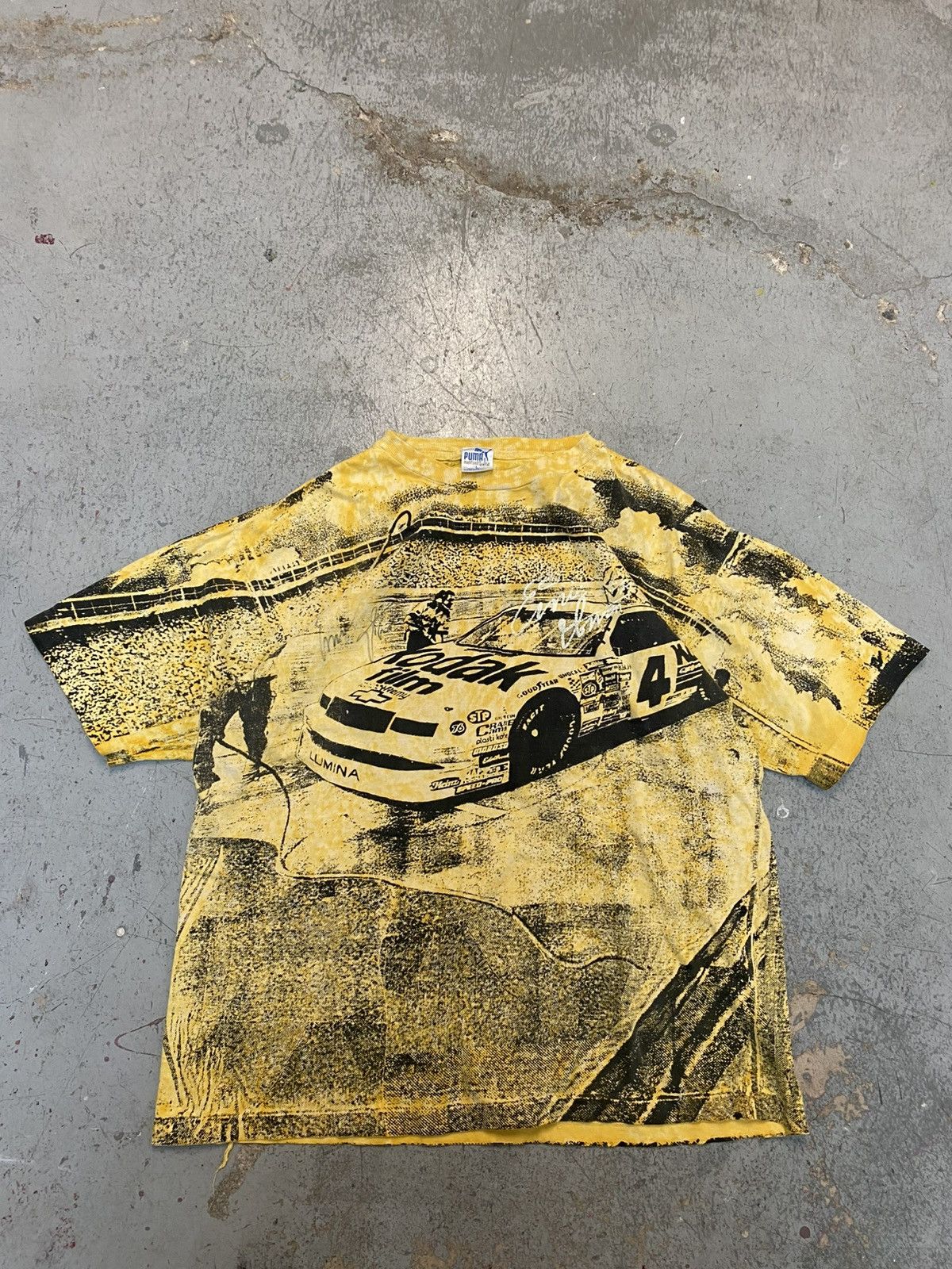 NASCAR Vintage 1990’s Signed Nascar AOP Tee Size US L / EU 52-54 / 3 - 1 Thumbnail