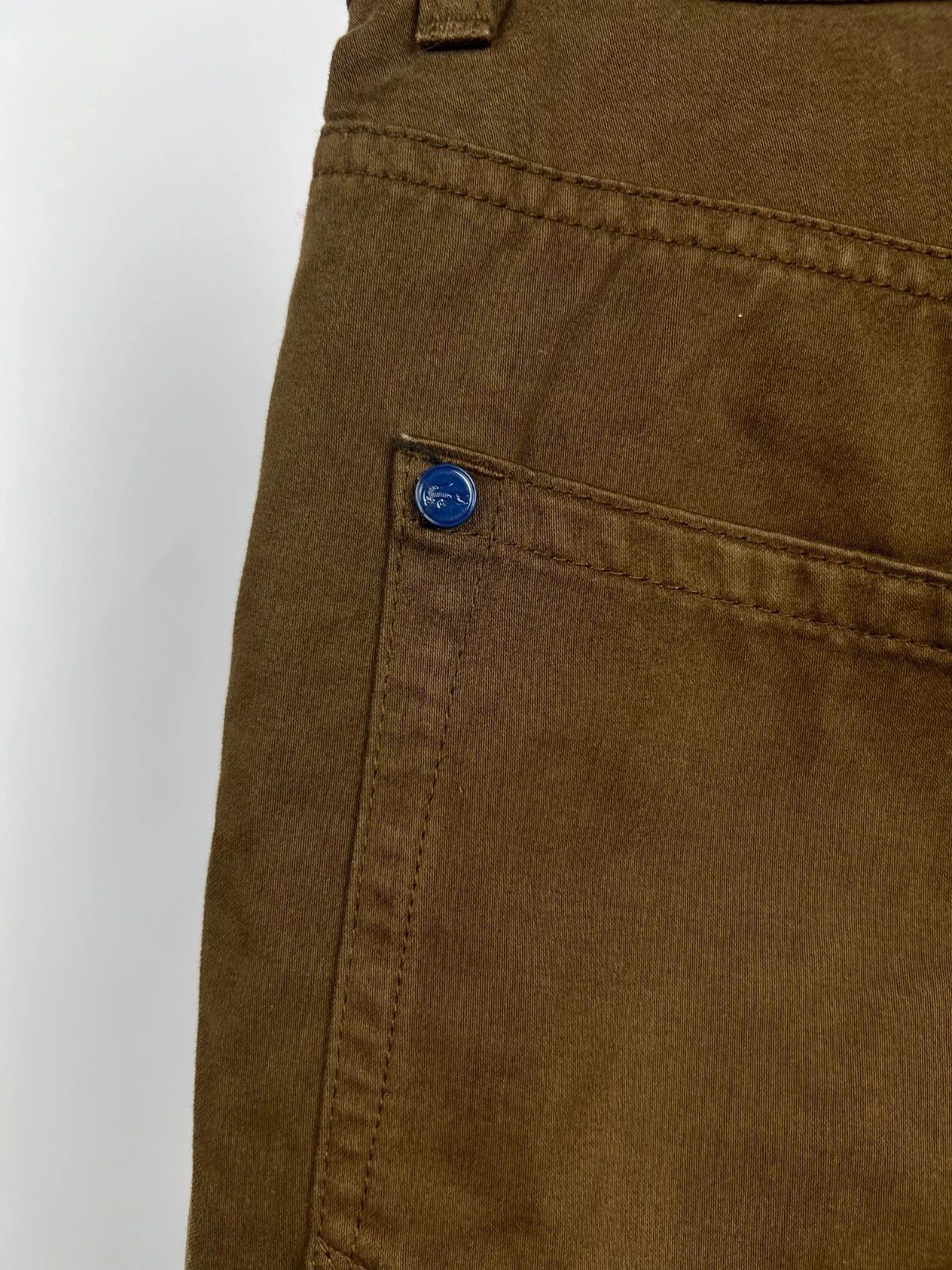 Lacoste Lacoste Men's Brown 100% Cotton Casual Chino Trousers Pants Size US 33 - 7 Thumbnail