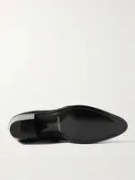 Saint Laurent Paris oc11z1125 Vassili Boots in Shimmering Suede in Black Size US 6 / EU 39 - 3 Thumbnail