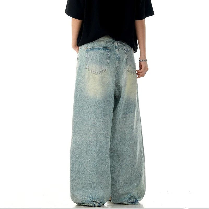 Jean High Street Baggy Men's Deim Size US 32 / EU 48 - 2 Thumbnail