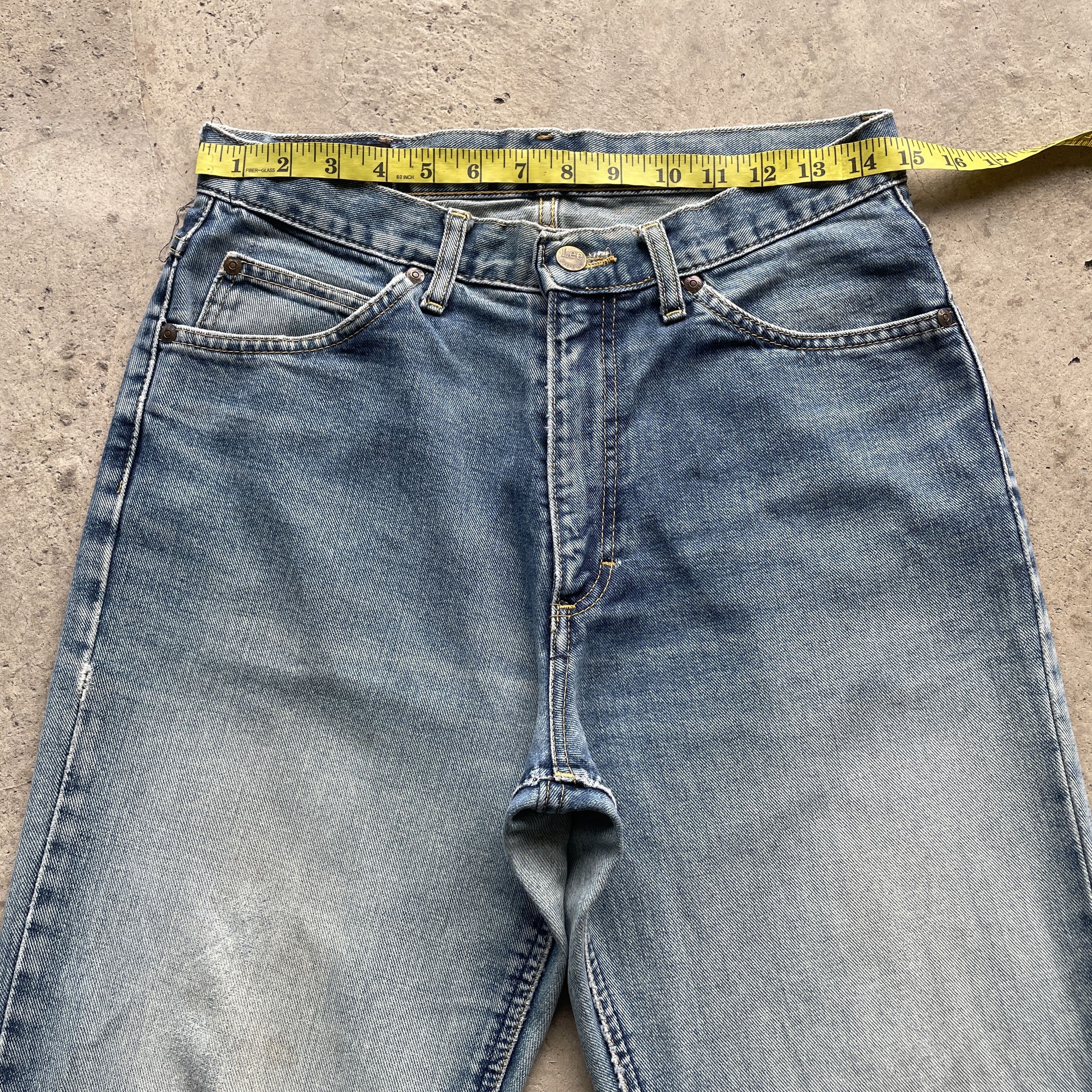 Japanese Brand × Jean VINTAGE JAPAN 🇯🇵 LEE DENIM FADED JEANS PANTS W30x30.5 Size US 30 / EU 46 - 5 Thumbnail