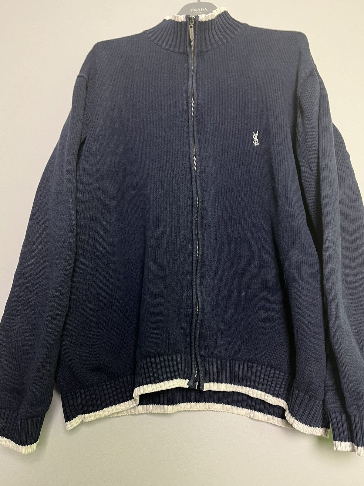 Yves Saint Laurent 🔹YVES SAINT LAURENT VINTAGE ZIP SWEATER Size US M / EU 48-50 / 2 - 7 Thumbnail