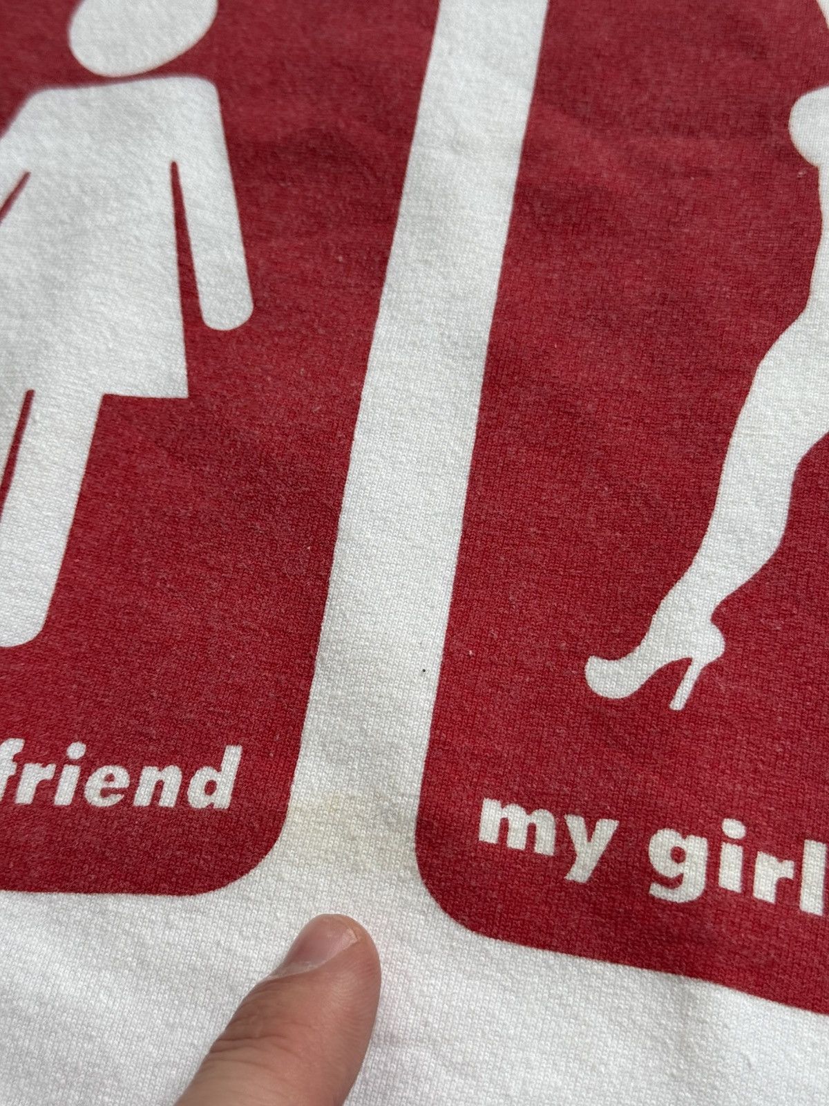 Vintage Your Girlfriend vs My Girlfriend Bangkok tee Size US L / EU 52-54 / 3 - 6 Thumbnail