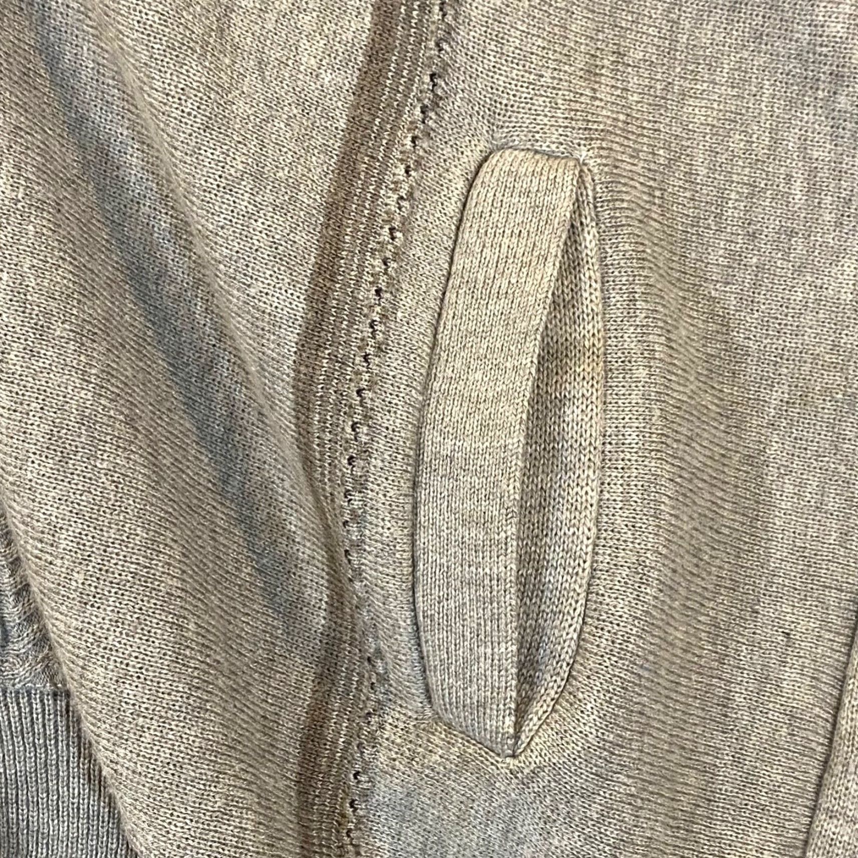 Vintage VINTAGE Cooper Sweater Cardigan Mens XL Gray Wool Blend Knit Pockets Made In Canada Pullover Size US XL / EU 56 / 4 - 3 Thumbnail