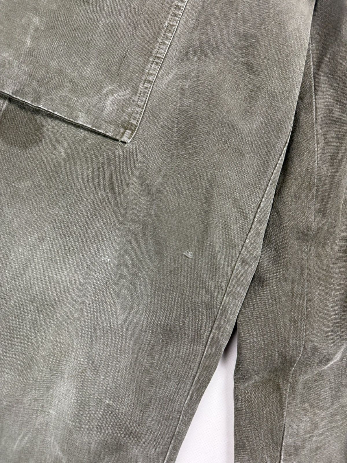 Vintage 950s Belgian Army A.M. Seynaeve Cargo Trousers Pants Size US 30 / EU 46 - 10 Thumbnail