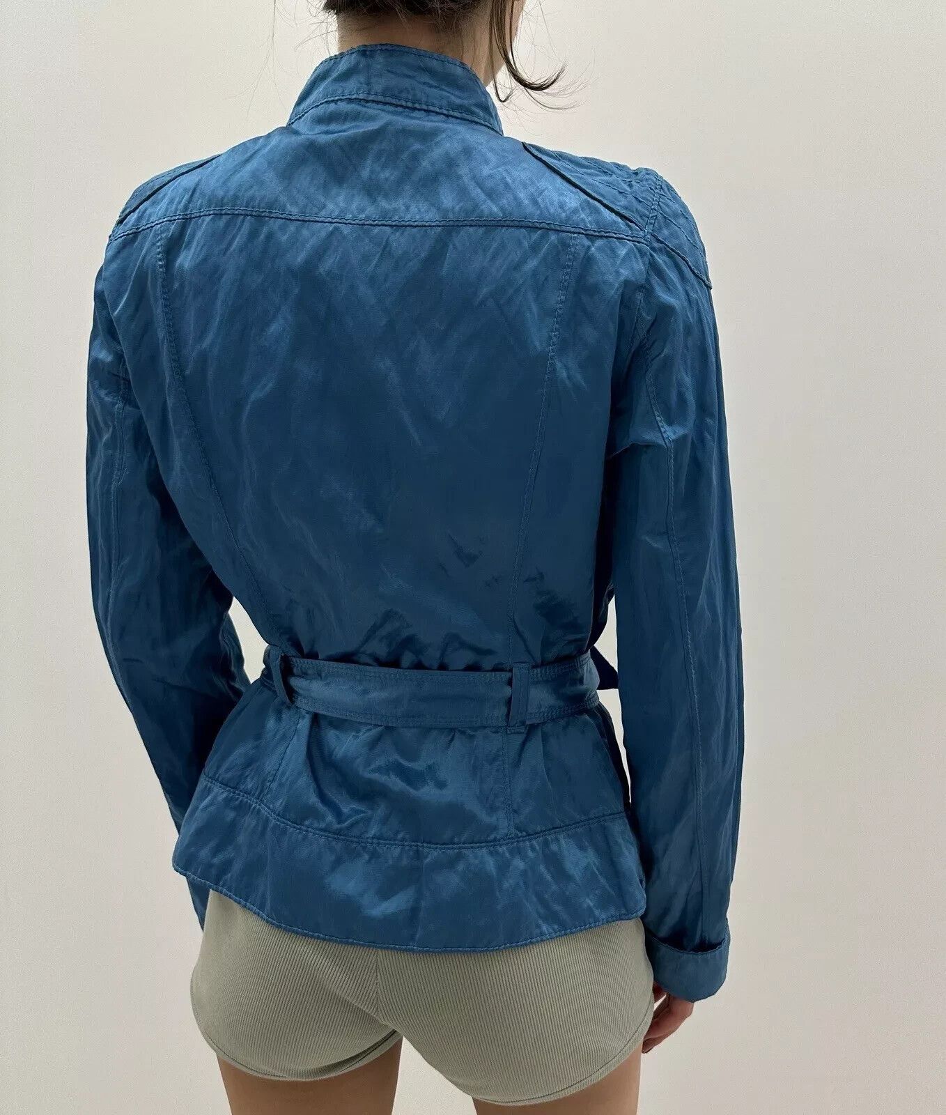 Miss Sixty Vintage 2000s Miss Sixty Y2K Jacket Polyester Metall Fitted Size M / US 6-8 / IT 42-44 - 3 Thumbnail
