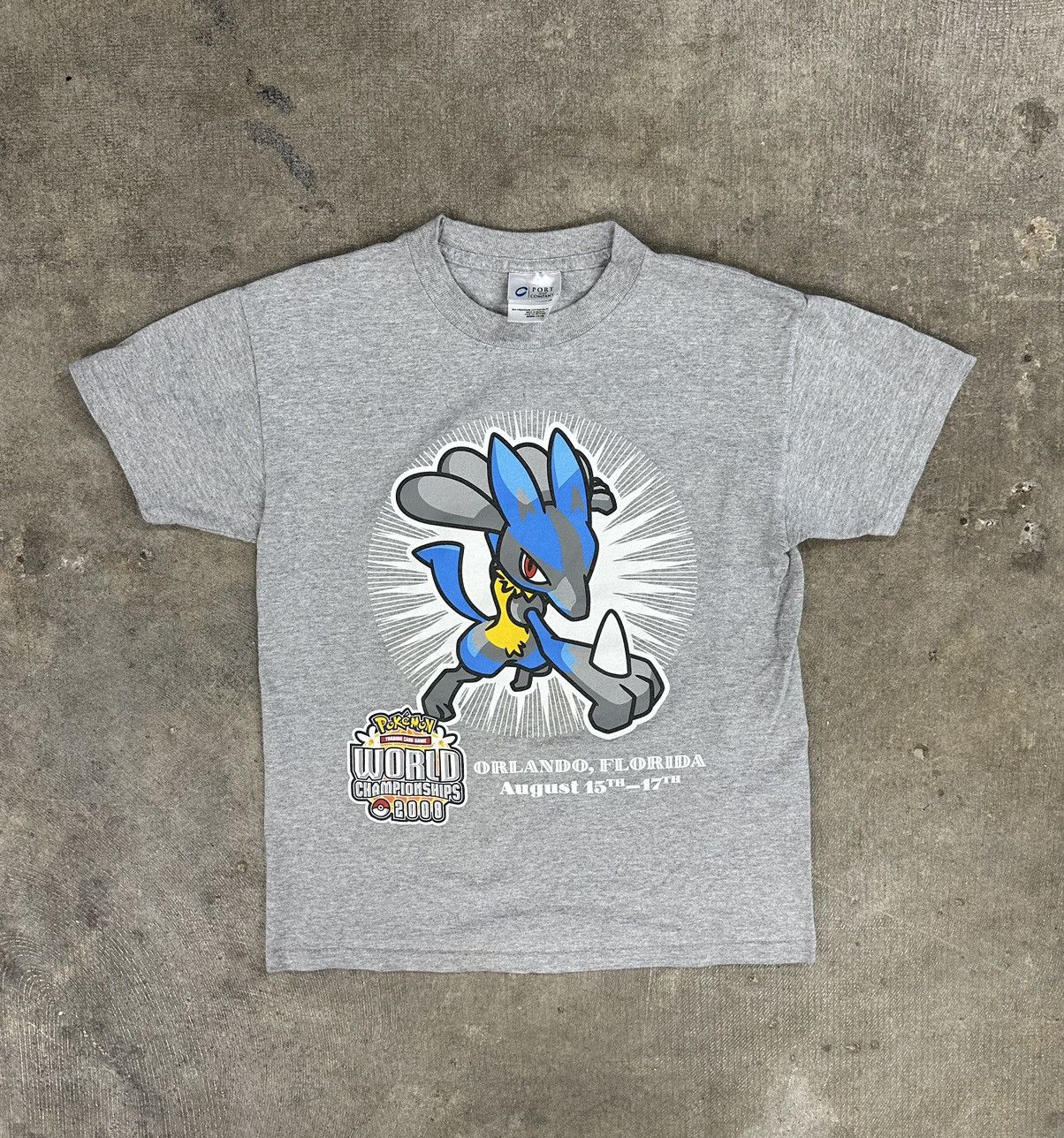Cartoon Network × Japanese Brand × Vintage Vintage Y2K 00s Pokemon World Championships Promo T-Shirt Size S / US 4 / IT 40 - 1 Thumbnail