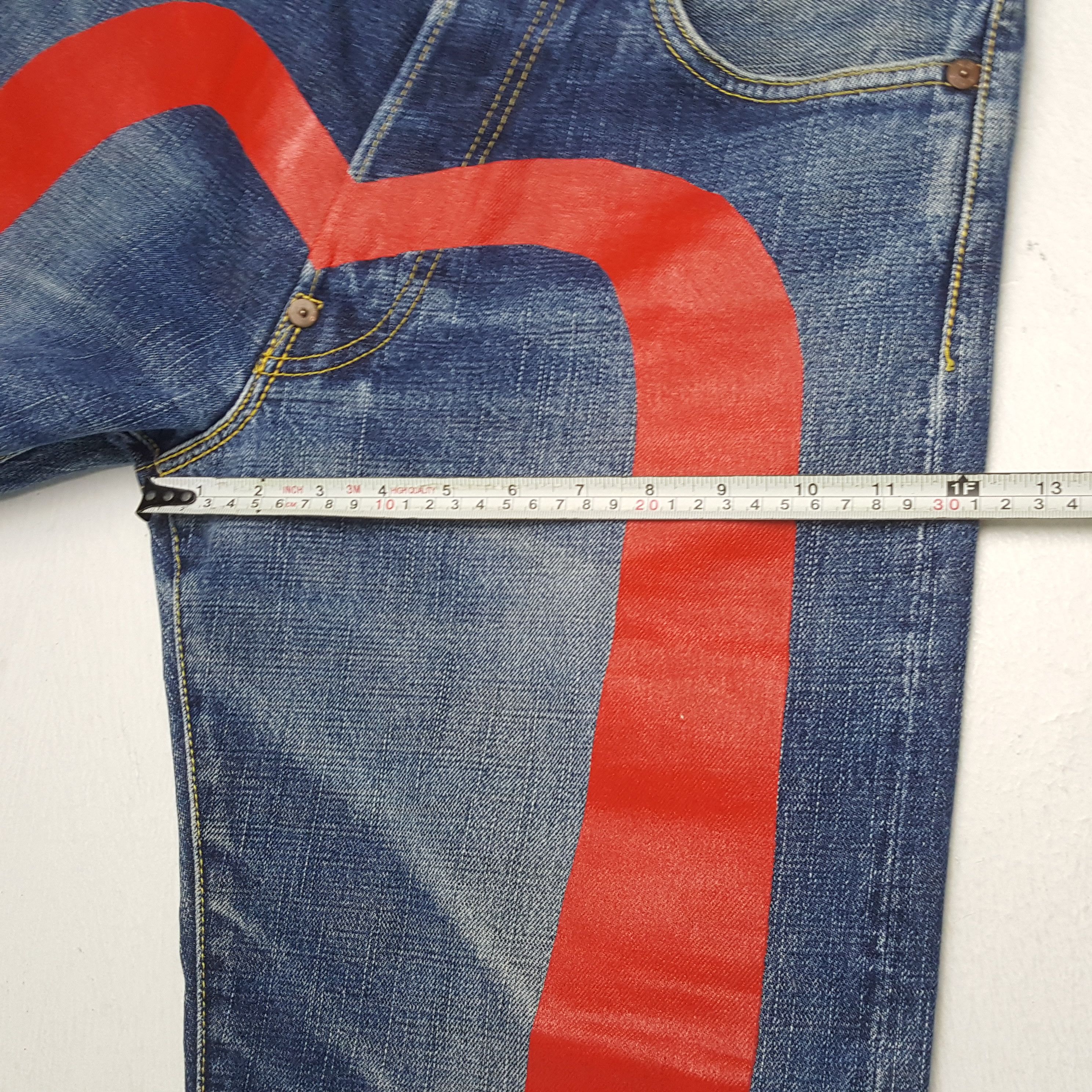 Evisu × Japanese Brand × Vintage Vintage EVISU Japanese Brand Daicock Custom Style Jeans Size US 28 / EU 44 - 9 Thumbnail