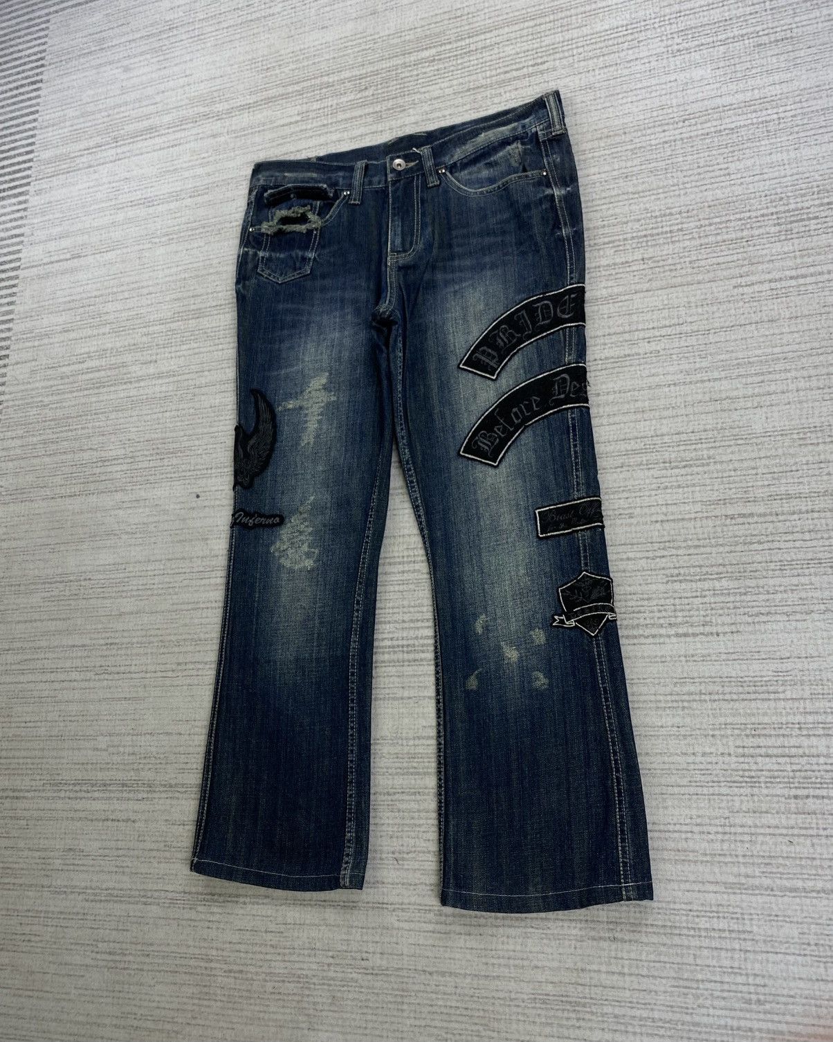 Japanese Brand × Vintage × semanticdesign Vintage Semantic Design Denim Jeans Size US 34 / EU 50 - 4 Thumbnail