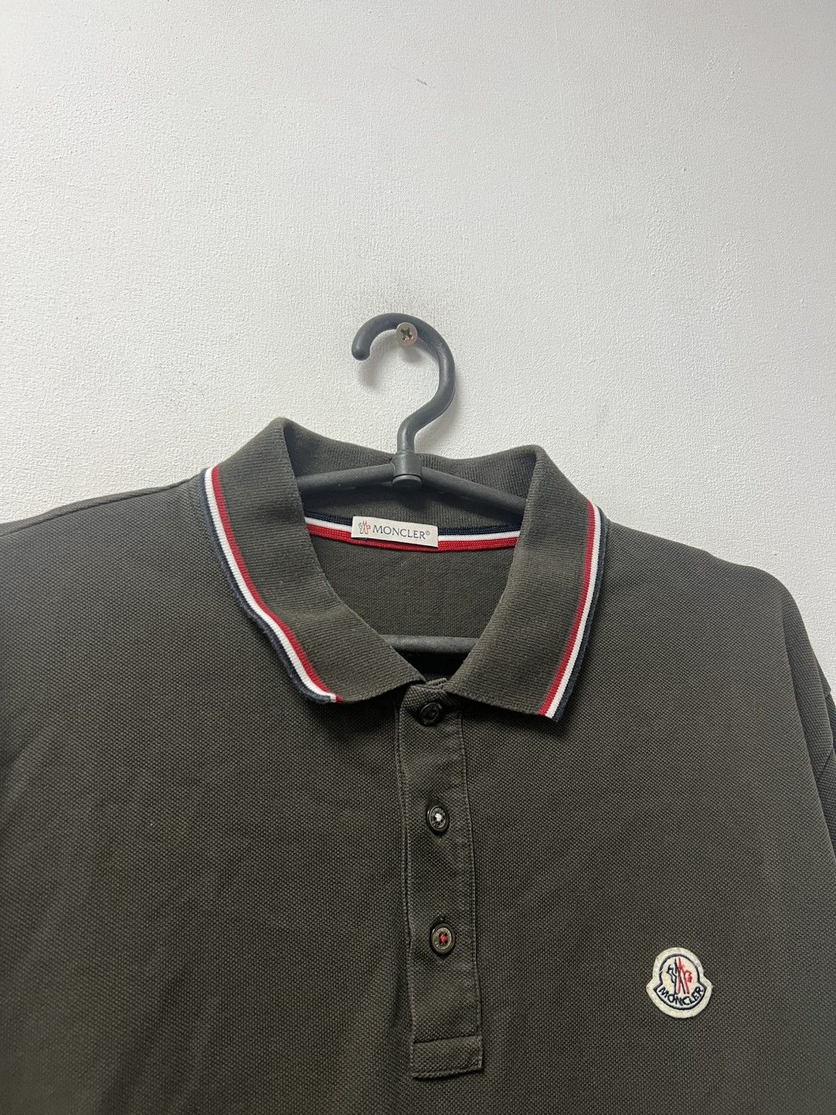 Moncler Moncler Longsleeve Shirt Green Luxury Size XXL XL Size US XXL / EU 58 / 5 - 7 Thumbnail