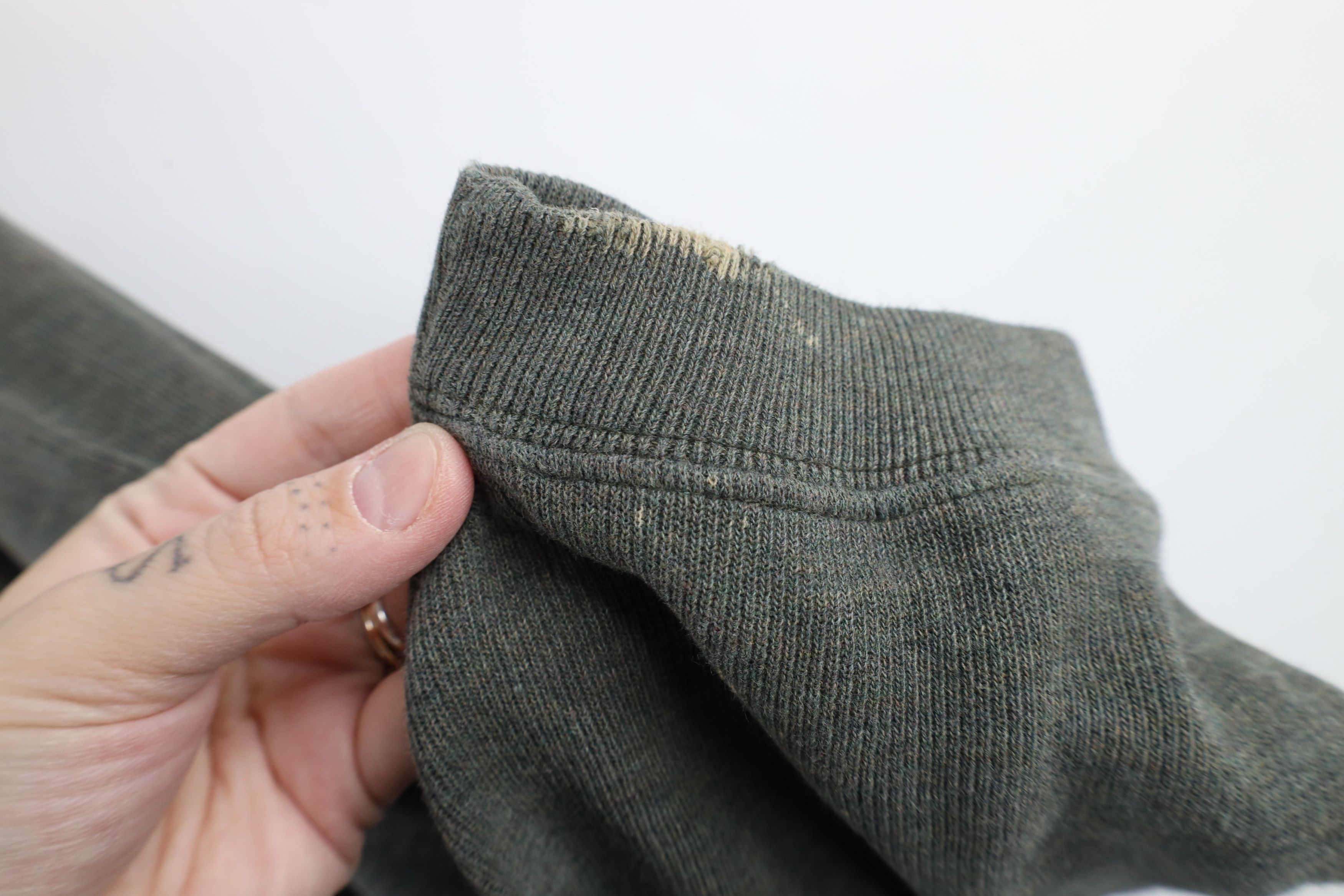 Abercrombie & Fitch × Vintage Vintage 90s Abercrombie & Fitch Knit Long Sleeve T-Shirt Size US XL / EU 56 / 4 - 7 Thumbnail