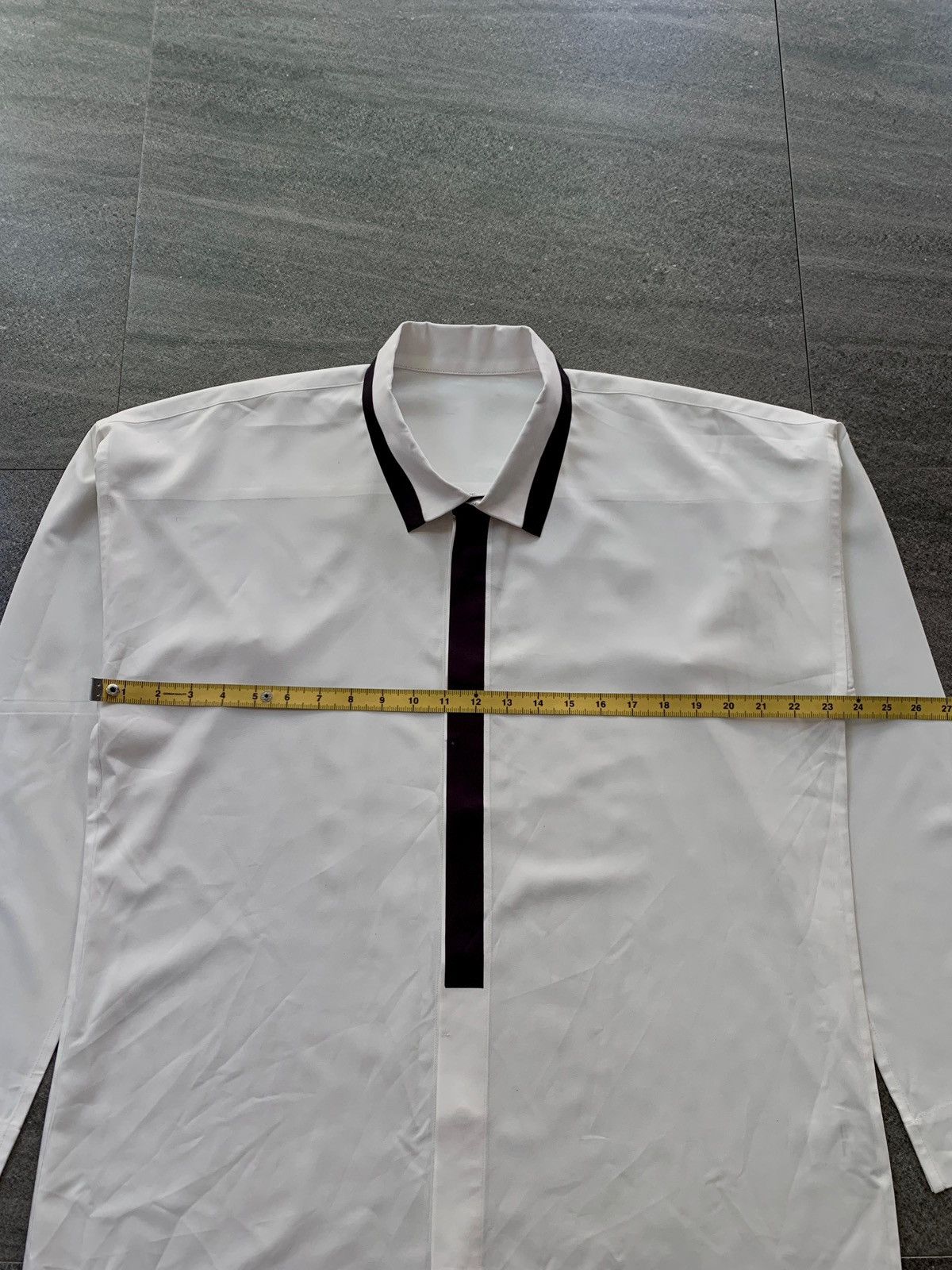 Homme Plisse Issey Miyake FREE TAX! Paneled Two Tone Polyester Ls Shirts Size US L / EU 52-54 / 3 - 9 Thumbnail