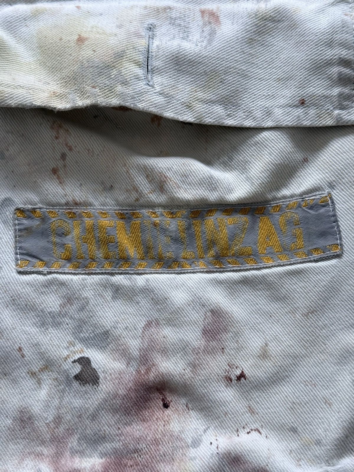 Vetra Vintage 1978 Dated German Thrashed Sanfor Chore Work Jacket Size US L / EU 52-54 / 3 - 14 Thumbnail