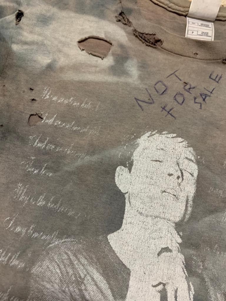 Band Tees Vintage Joy Division Ian Curtis Thrashed T-Shirt Size US S / EU 44-46 / 1 - 4 Thumbnail