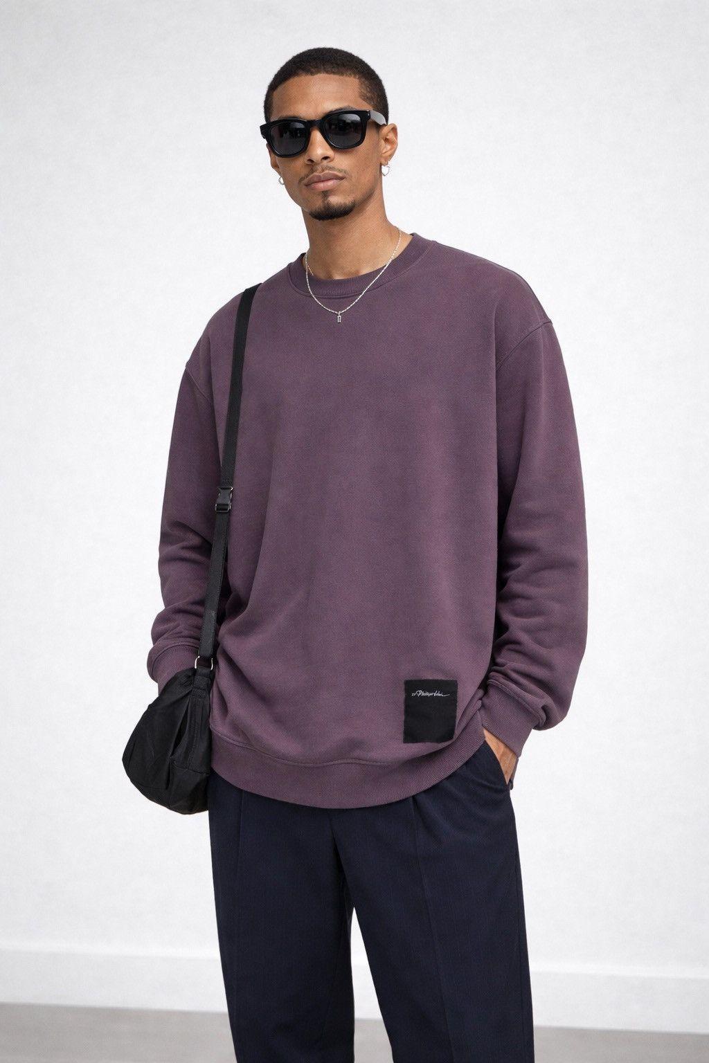 3.1 Phillip Lim 3.1 Phillip Lim Crewneck Sweatshirt Purple size L Size US L / EU 52-54 / 3 - 1 Thumbnail