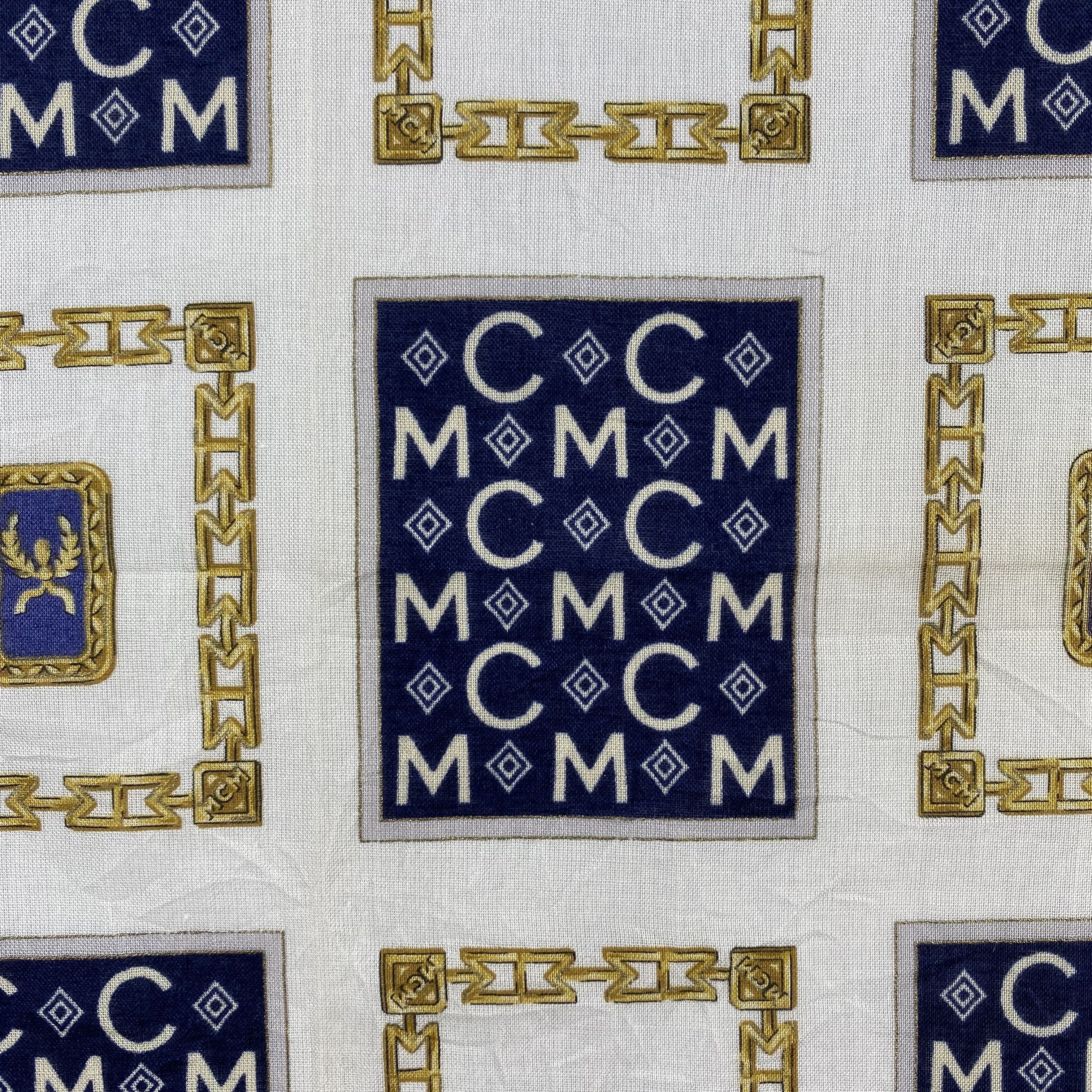 MCM × Vintage MCM Neckerchief / Bandana / Handkerchief-P1214 Size ONE SIZE - 4 Thumbnail
