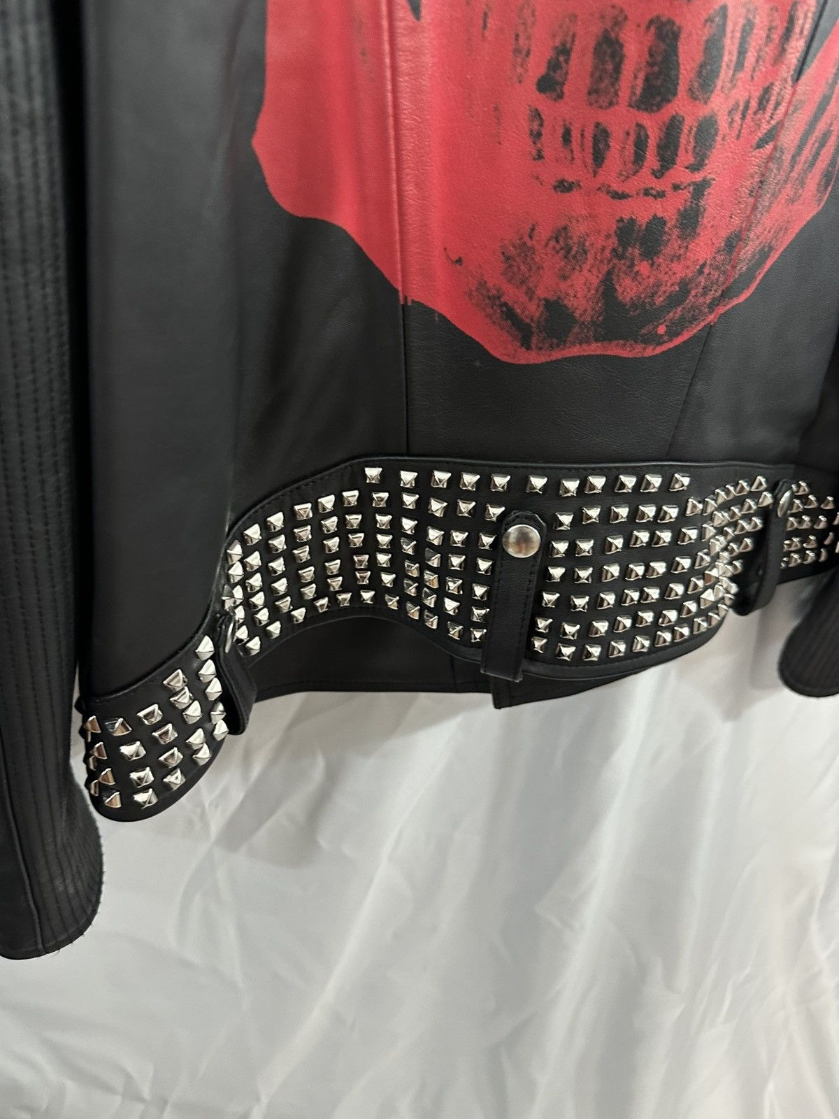 Philipp Plein PHILIPP PLEIN LEATHER SKULL JACKET Size US L / EU 52-54 / 3 - 16 Thumbnail
