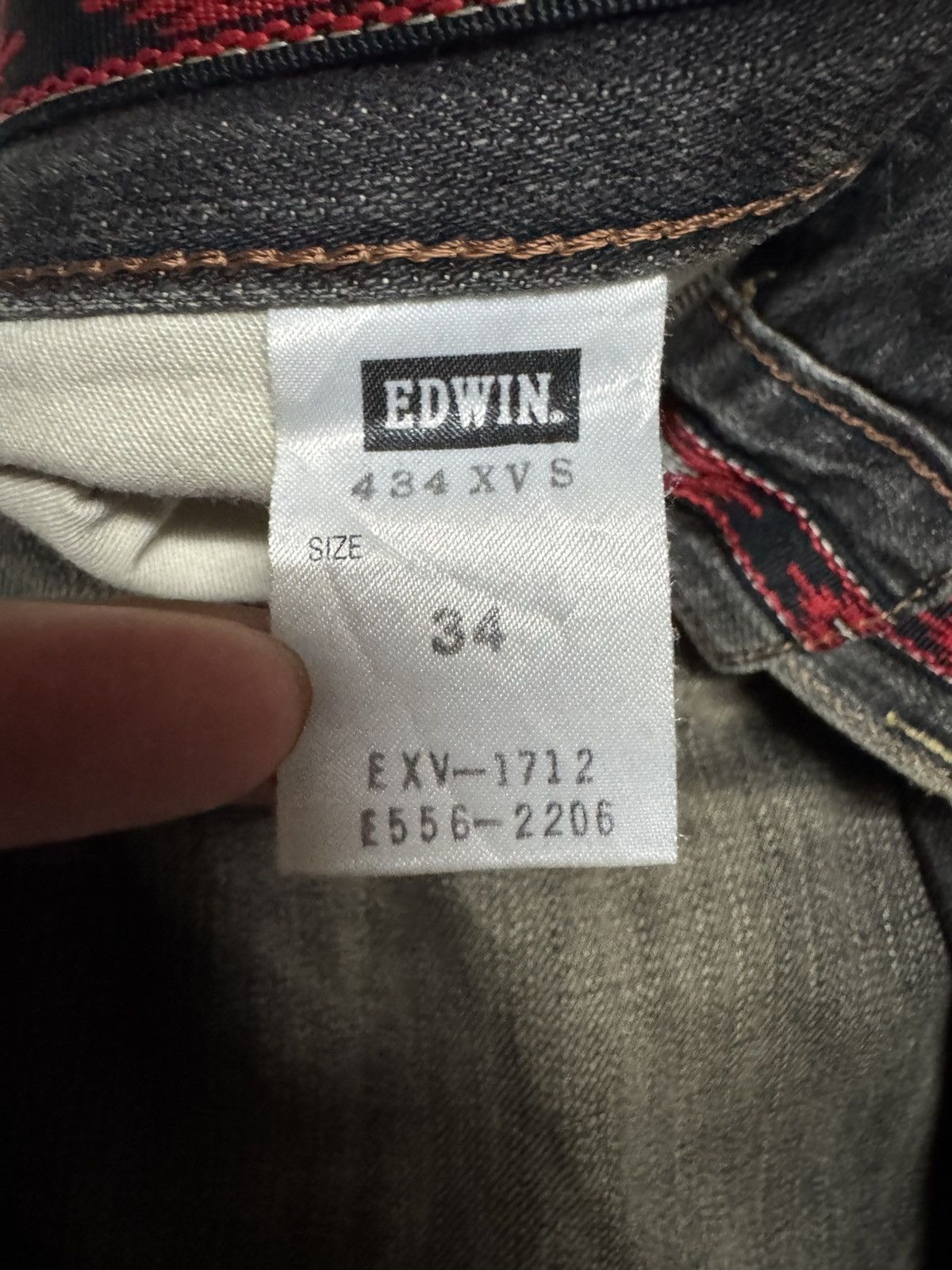 Japanese Brand 90's Vintage Japanese Faded Distressed Black Jeans Size US 34 / EU 50 - 8 Thumbnail