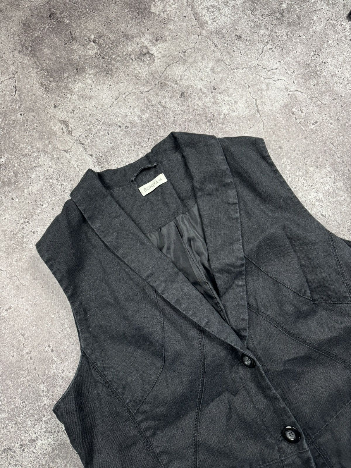Japanese Brand Avant Garde Junya Watanabe style bonita opium punk Y2K vest Size US S / EU 44-46 / 1 - 2 Thumbnail