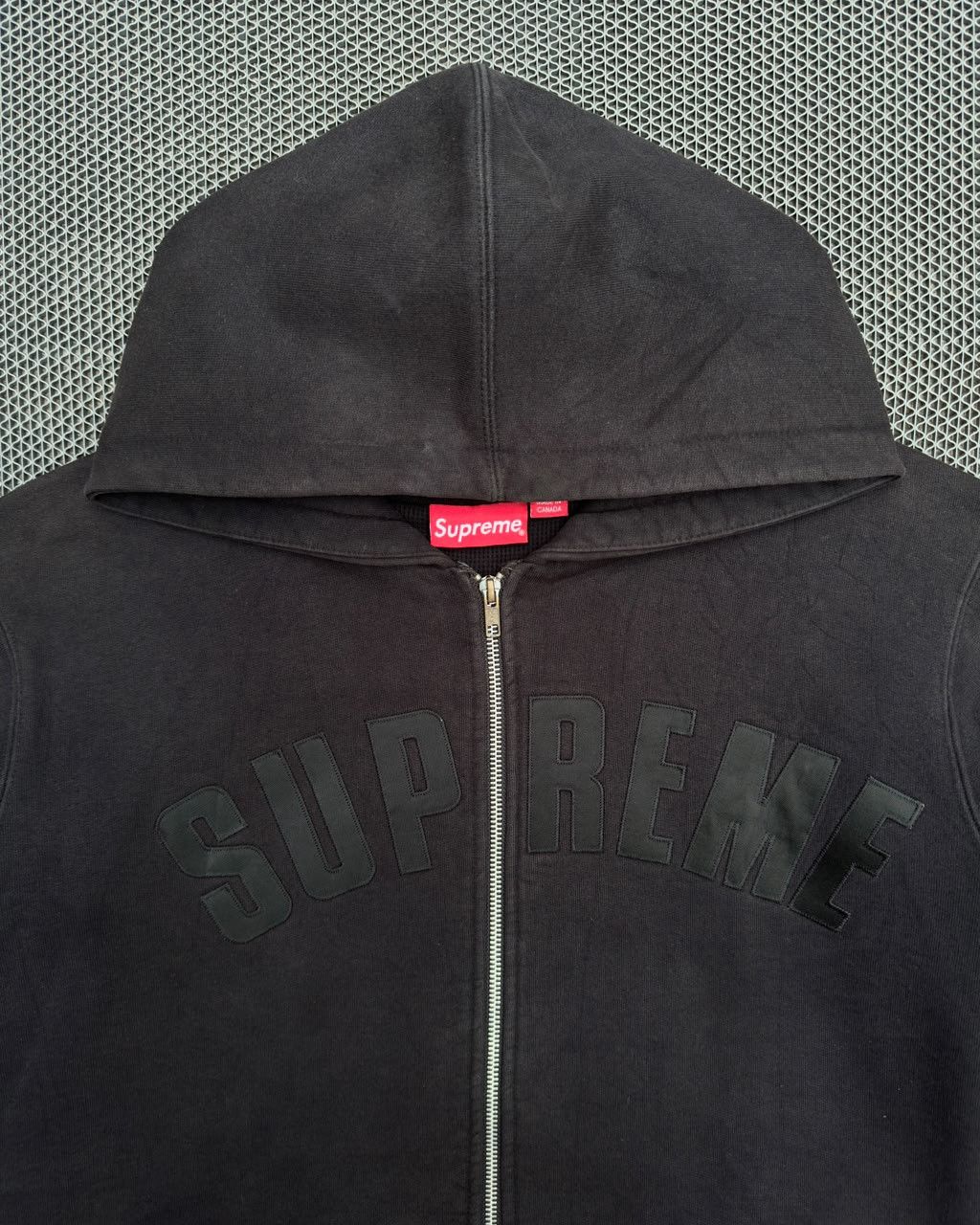 Supreme SUPREME ARC LOGO THERMAL ZIP UP HOODIE FW17 Size US L / EU 52-54 / 3 - 2 Thumbnail