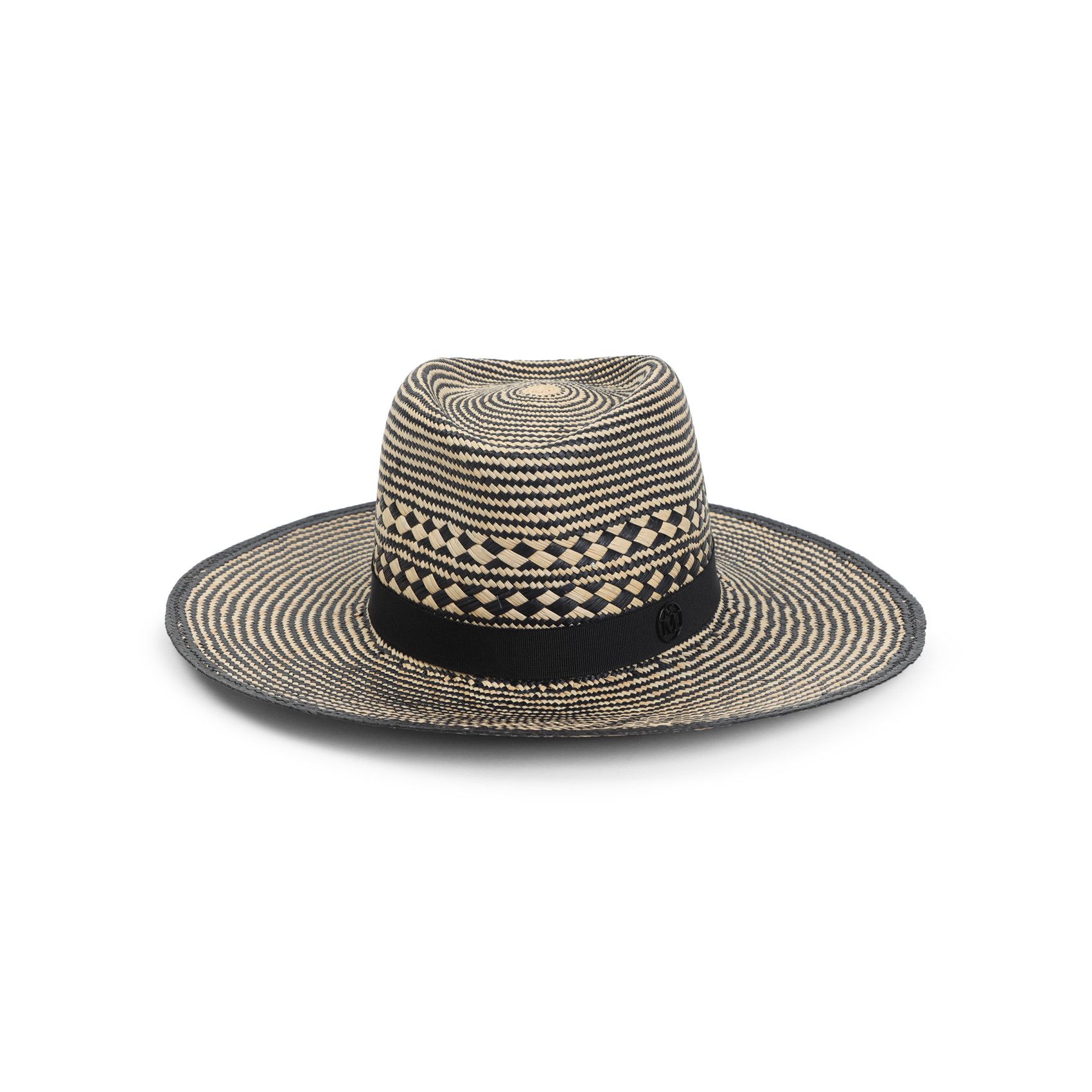 ハット Maison Michel Maison Michel Austin Denim Strass Hat Maison Michel Austin Denim Strass Straw Cowboy Hat | Neiman