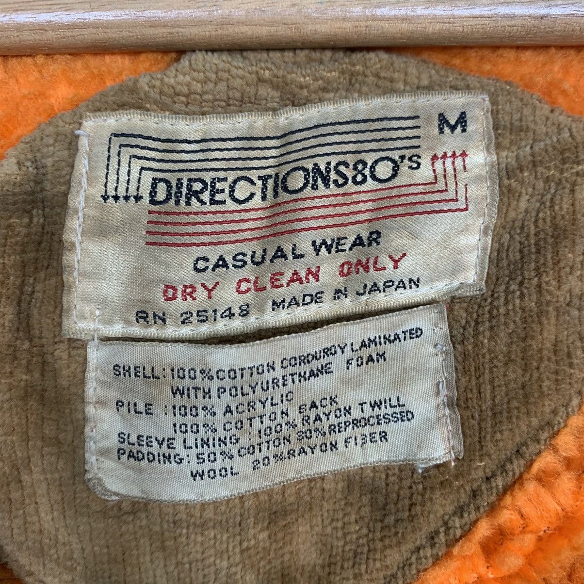 Japanese Brand Japanese Brand Direction 80s Corduroy Jacket Size US M / EU 48-50 / 2 - 16 Thumbnail