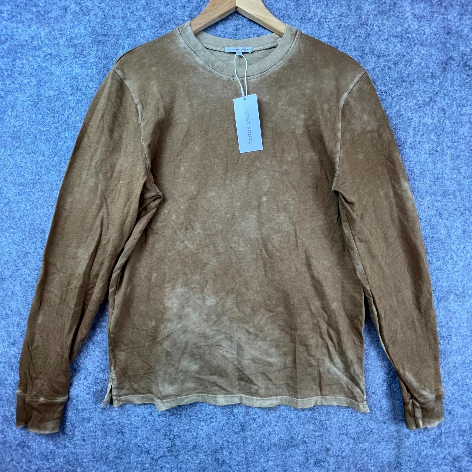 COTTONCITIZEN Cotton Citizen Classic Shirt M Vintage Wash Brown Tie Dye Size US M / EU 48-50 / 2 - 1 Thumbnail