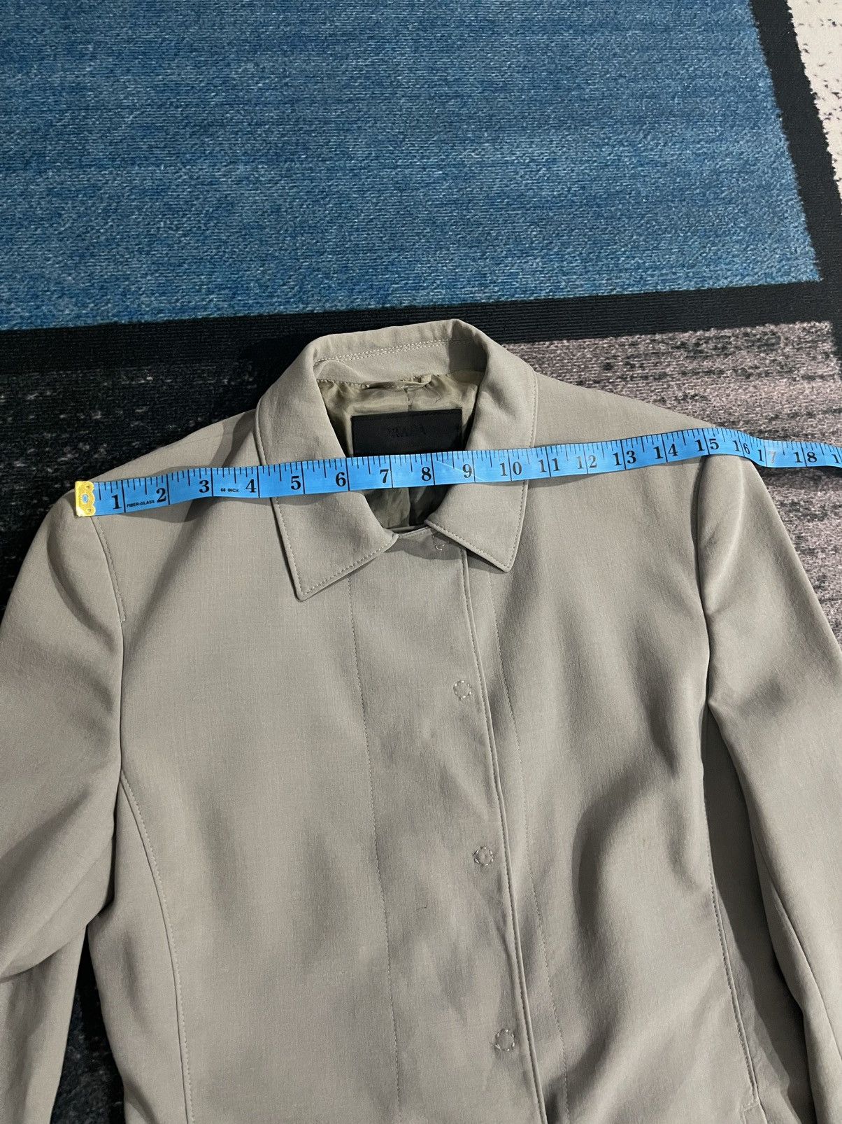 Prada × Vintage Vintage Prada Milano Snap Button Jacket Size XXS / US 00 / IT 34 - 24 Thumbnail