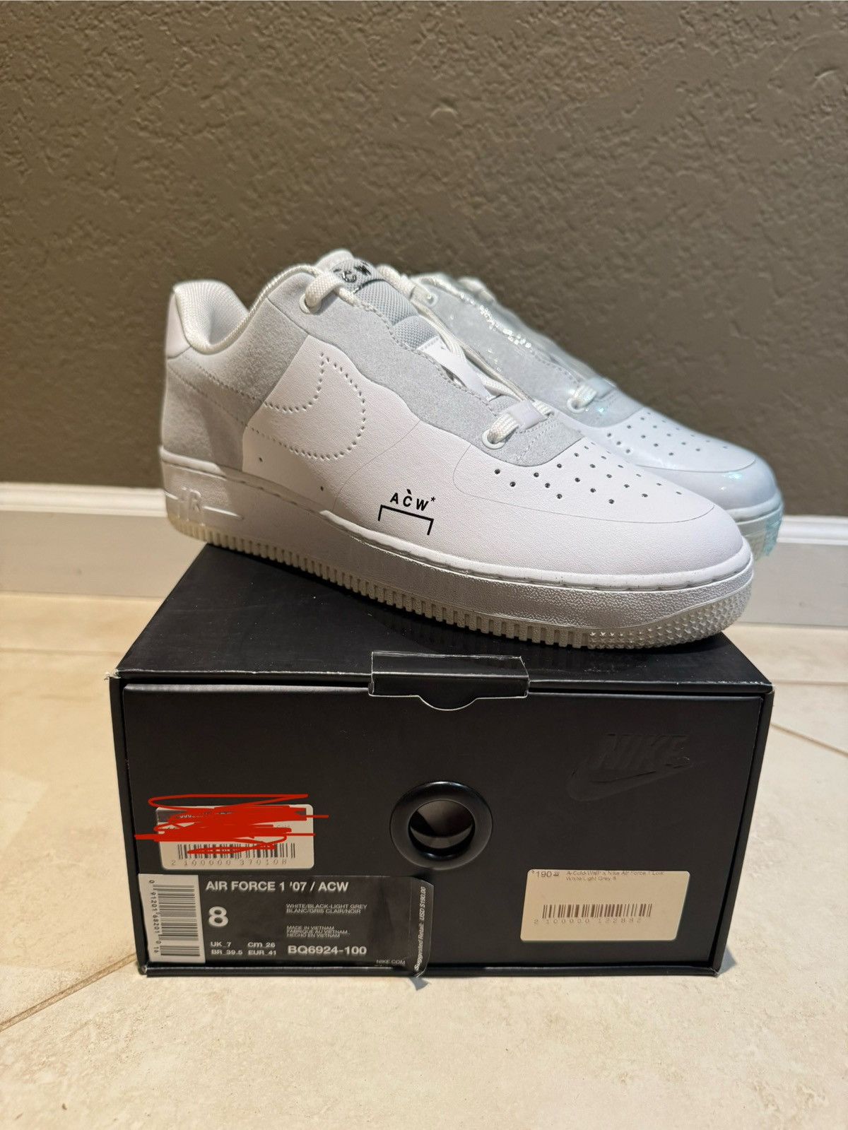 Wall Nike Af1 Nike Force Acw Nike Air Force (Brand New)ACW (A Cold