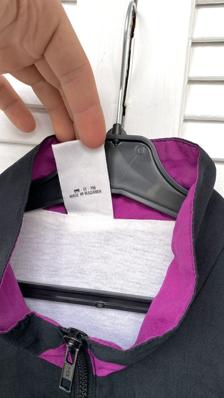 Puma × Vintage Vintage Puma Track Retro Jacket 90s 80s Black Purple Size US S / EU 44-46 / 1 - 9 Thumbnail
