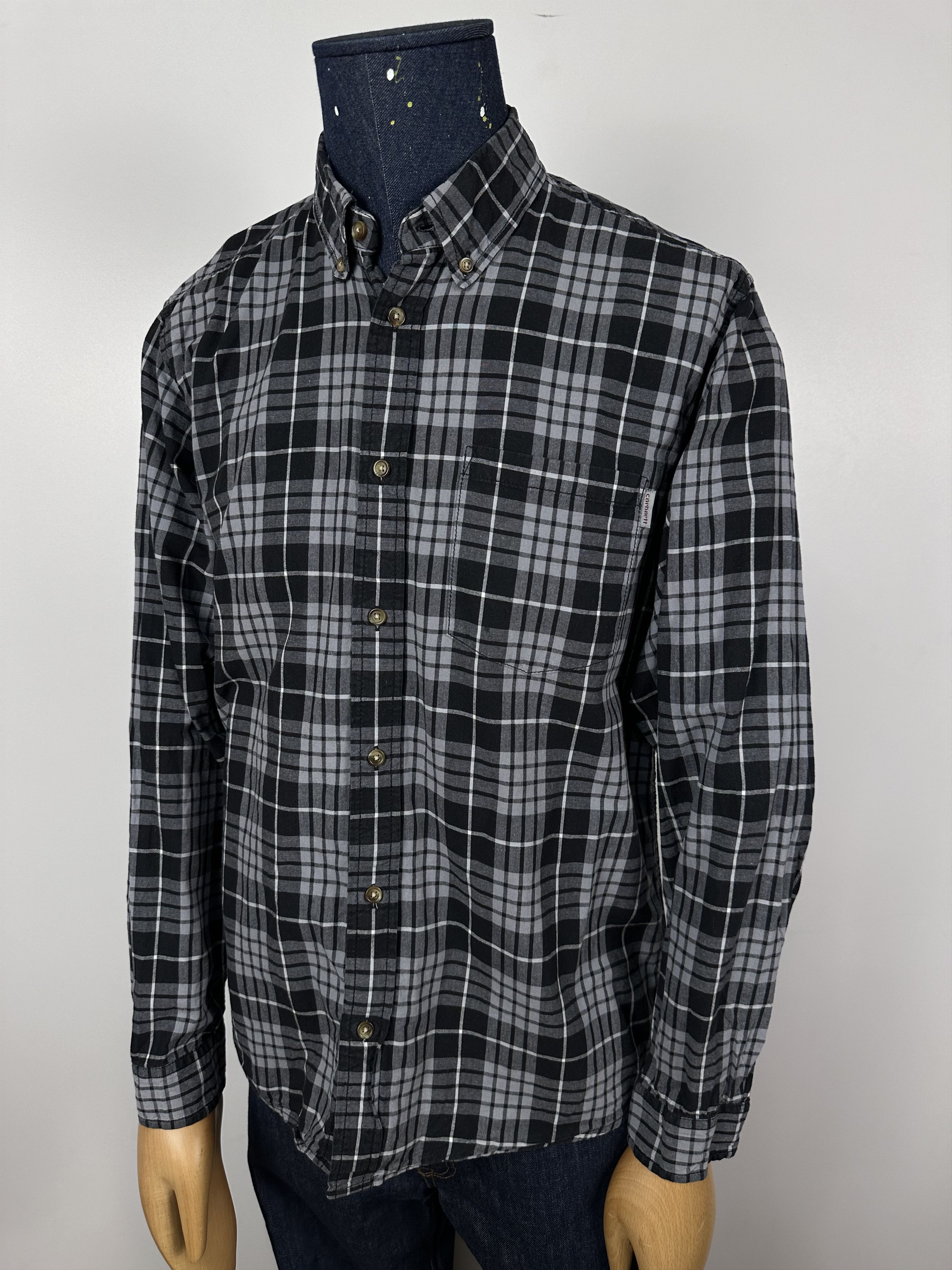 Carhartt × Carhartt Wip Carhartt Lester Shirt Button Down Plaid Long Sleeve Size US L / EU 52-54 / 3 - 1 Thumbnail