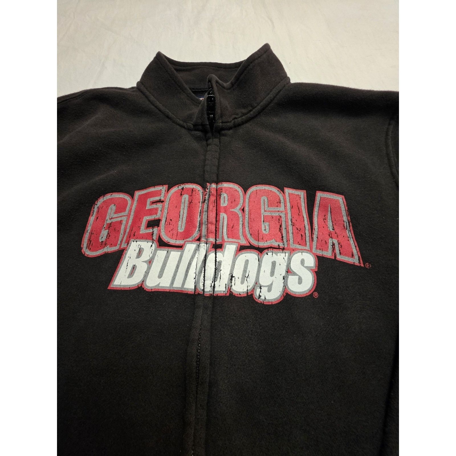 Jansport University Of Georgia Bulldogs JanSport Youth Xl Zippered Size 46 - 3 Thumbnail