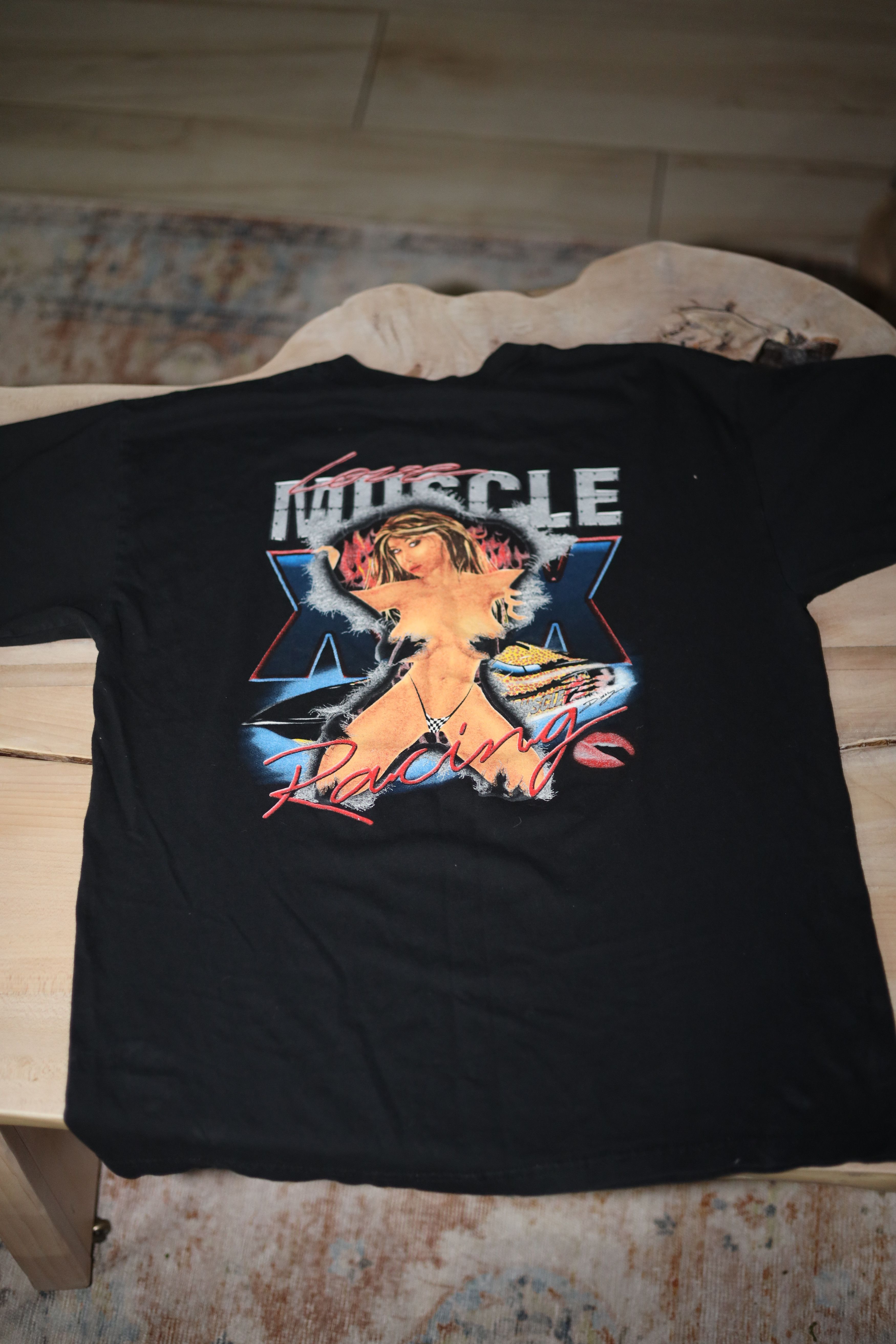 Vintage "Love Muscle" Vintage Boat Racing Tee Size US L / EU 52-54 / 3 - 2 Thumbnail