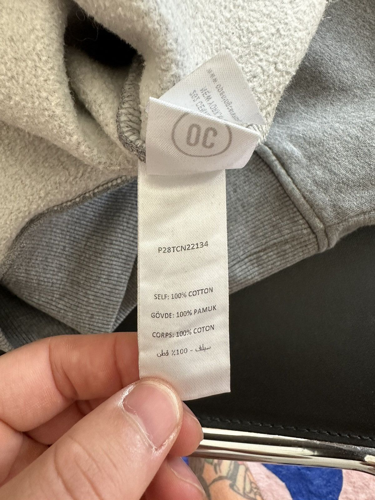 Opening Ceremony Opening Ceremony Box Logo Grey Hoodie Men’s Size US L / EU 52-54 / 3 - 6 Thumbnail