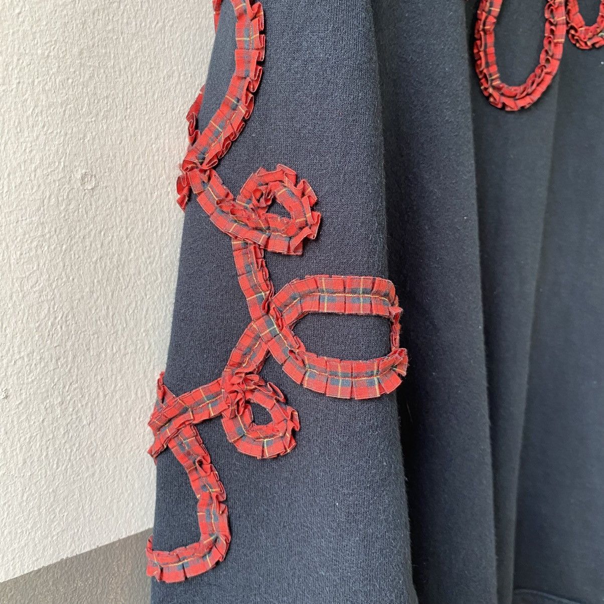 Kenzo KENZO Black Top with Red Loop Embroidery Size M / US 6-8 / IT 42-44 - 3 Thumbnail