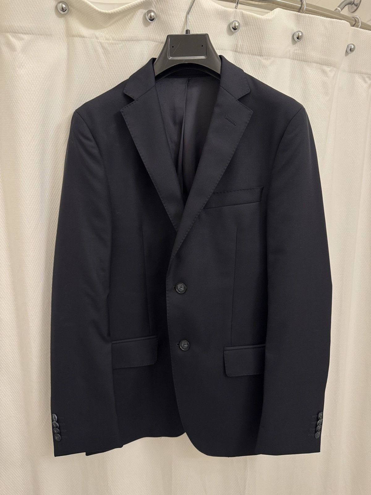 Officine Generale Officine Generale Men's Black 100% Wool Blazer Size IT 46 Size 46R - 1 Thumbnail