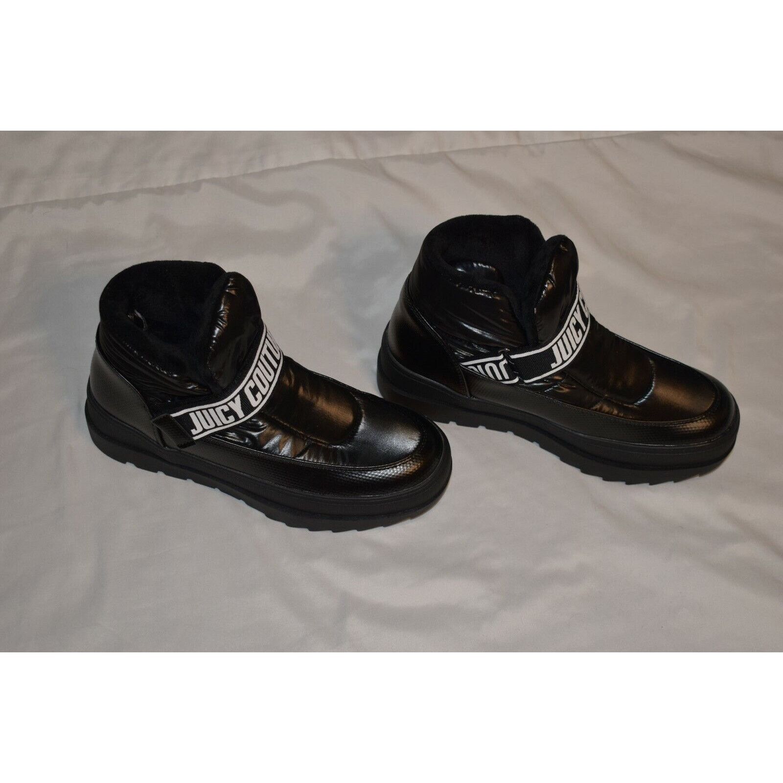 Juicy Couture JUICY COUTURE WOMEN'S black 8 VERONICA Puffer BOOTS $160 NEW Size US 8 / IT 38 - 1 Thumbnail