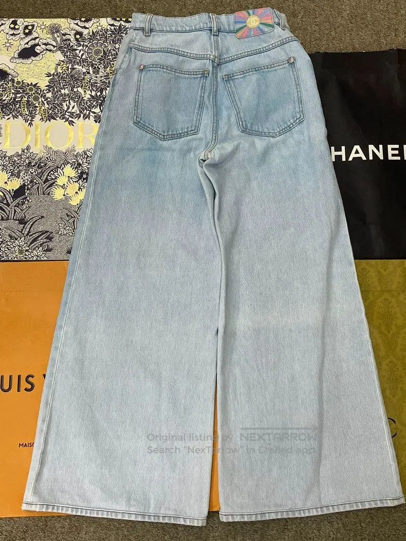 Chanel Chanel 24C Blue Gradient Denim Wide. Size US 34 / EU 50 - 3 Thumbnail